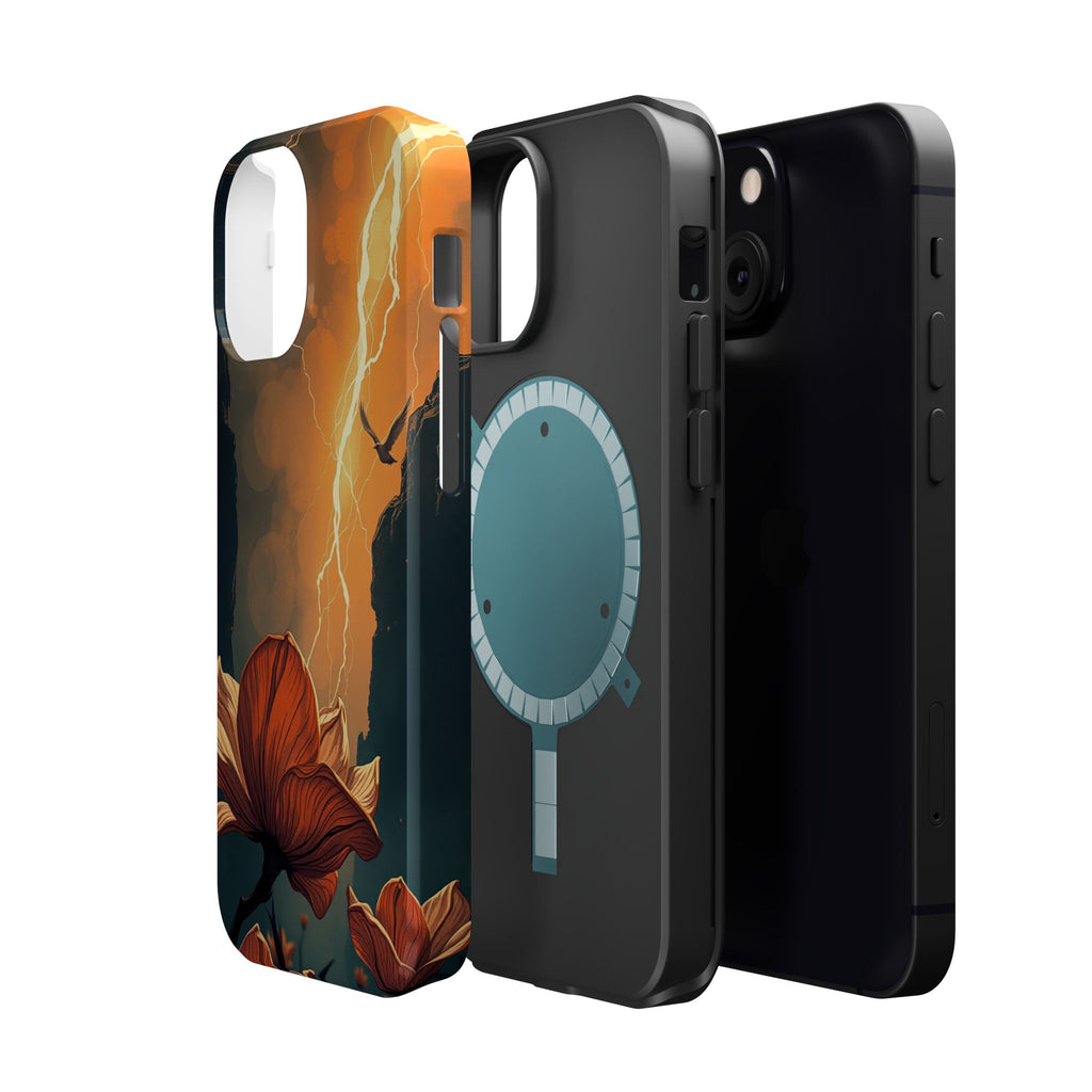 iPhone Vibrant Petal Storm Design Bold Modern Everyday Snap Case · iPhone Case