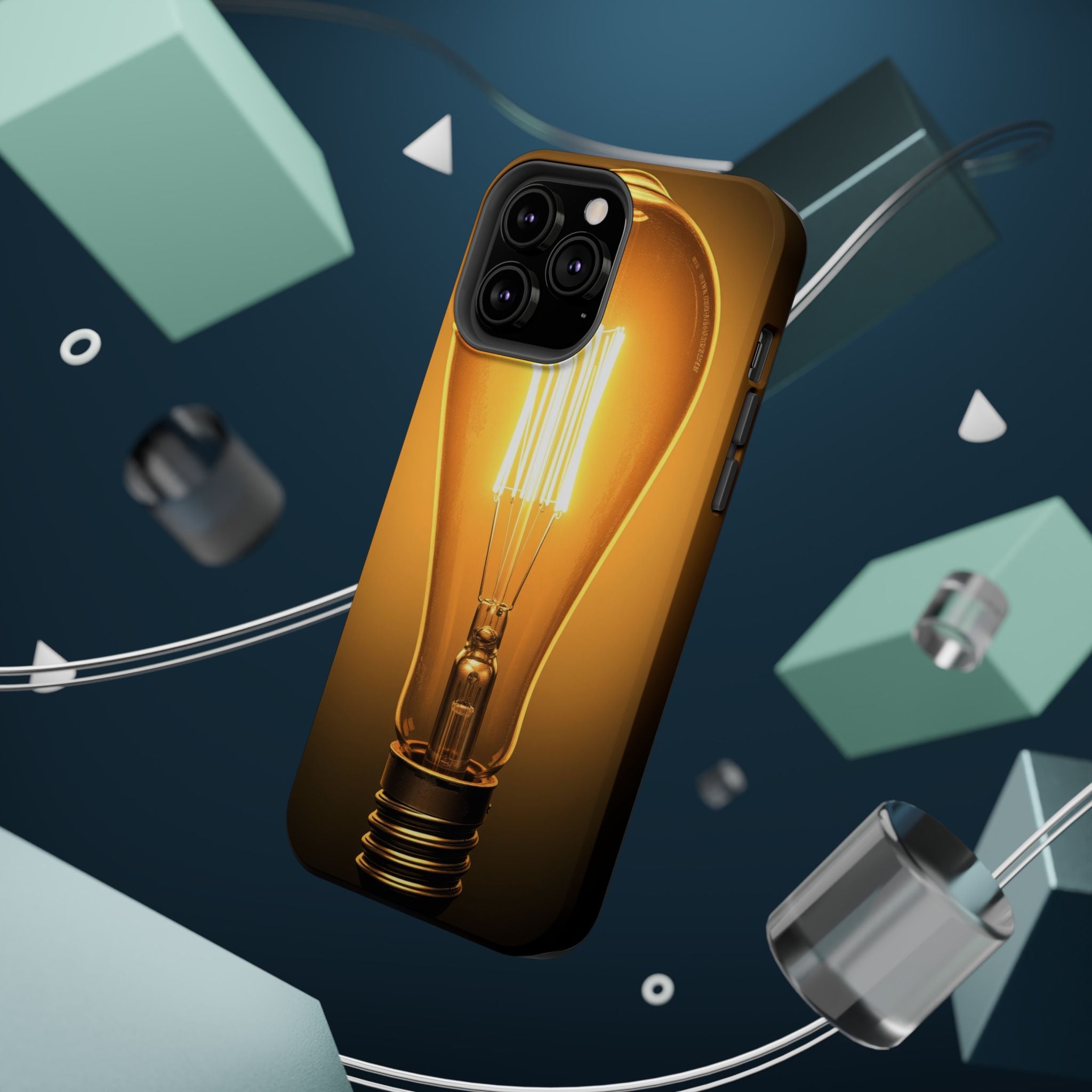 iPhone Edison Bulb Warm Enchanted Art Slim Everyday Designer Case · iPhone Case