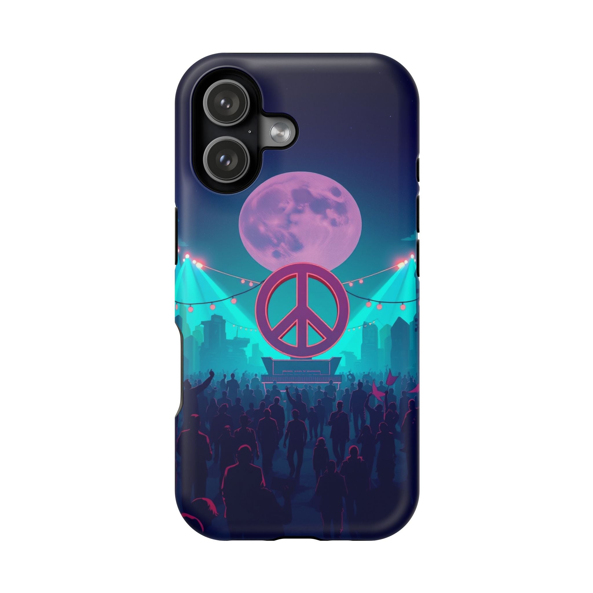 iPhone Woodstock Peace Mystic Art Bold Modern Everyday Snap Case · iPhone Case