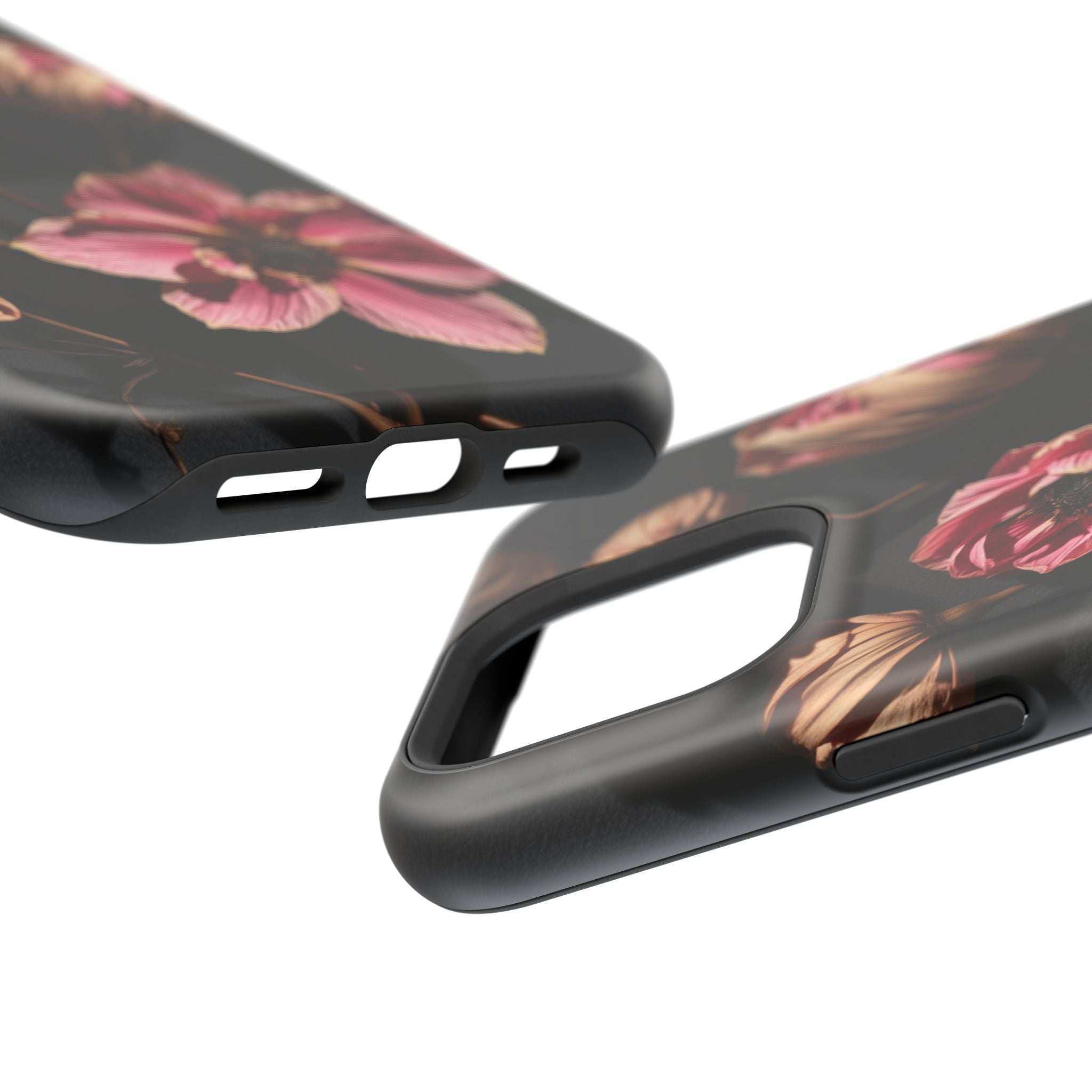 iPhone Dried Flower Flat Lay Electric Art Slim Snap Case · iPhone Case
