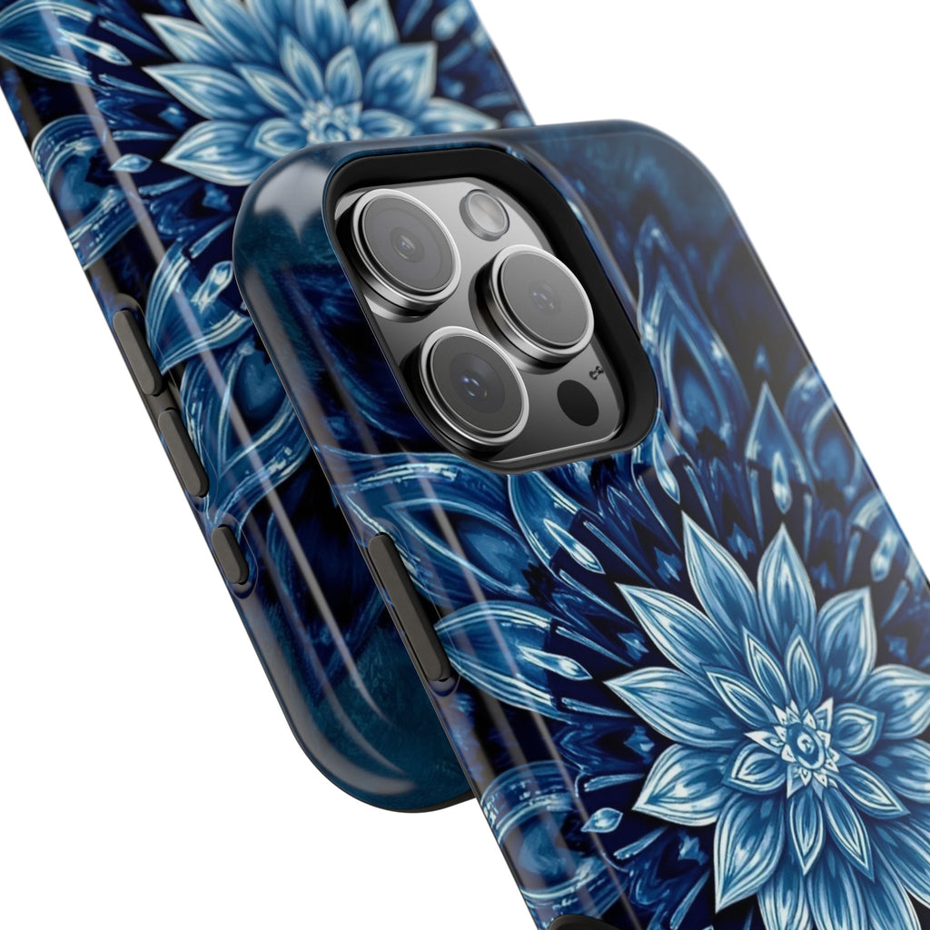 iPhone Floral Mandala Electric Art Bold Modern Everyday Snap Case · iPhone Case