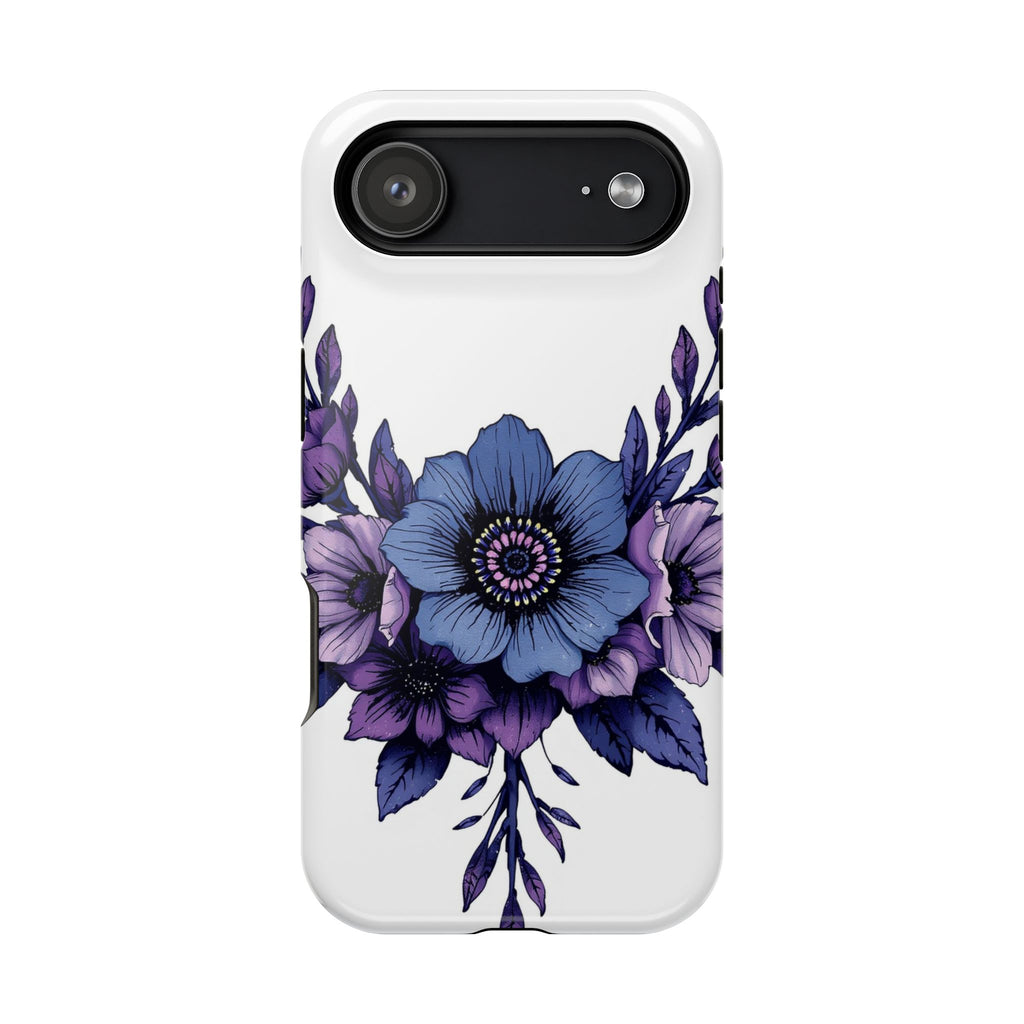 iPhone Floral Crown Grunge Distressed Slim Everyday Designer Case · iPhone Case