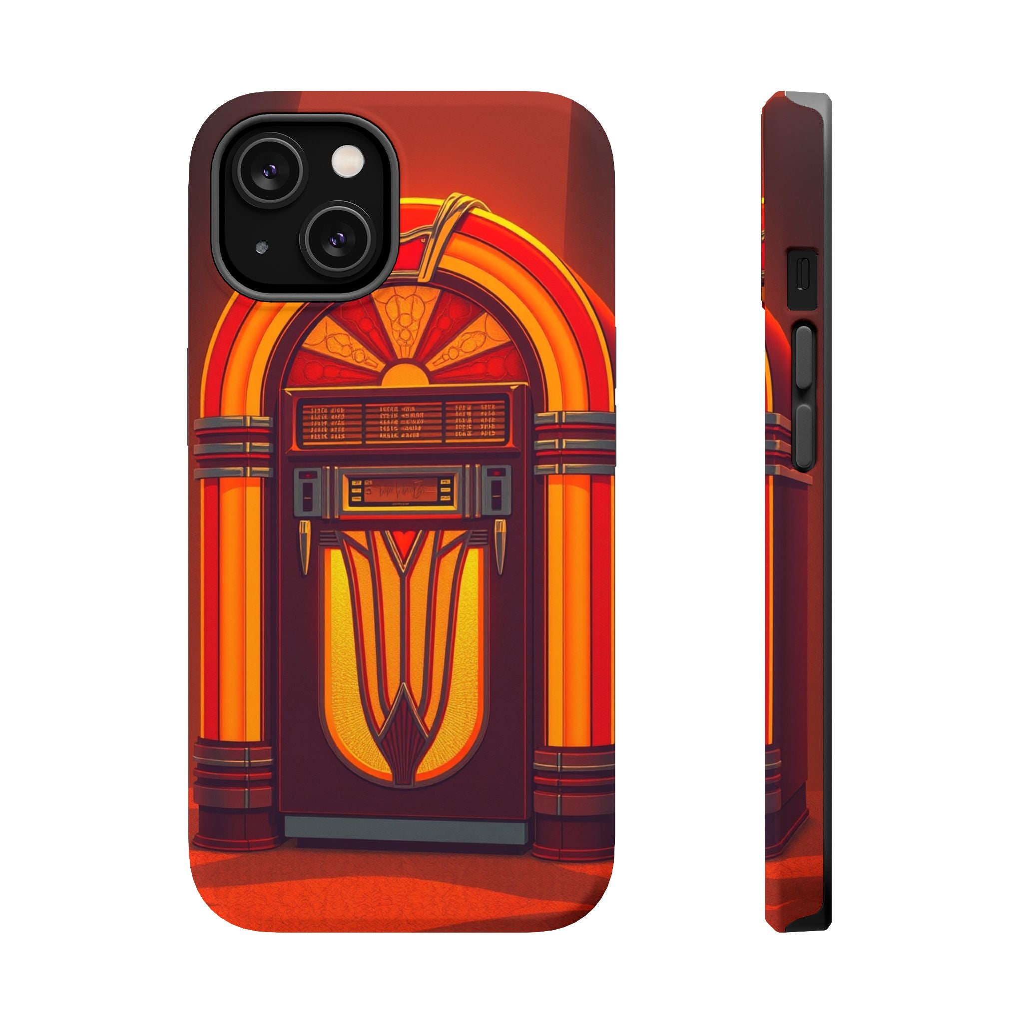 iPhone Jukebox Glow Pop Art Bold Bold Modern Everyday Snap Case · iPhone Case