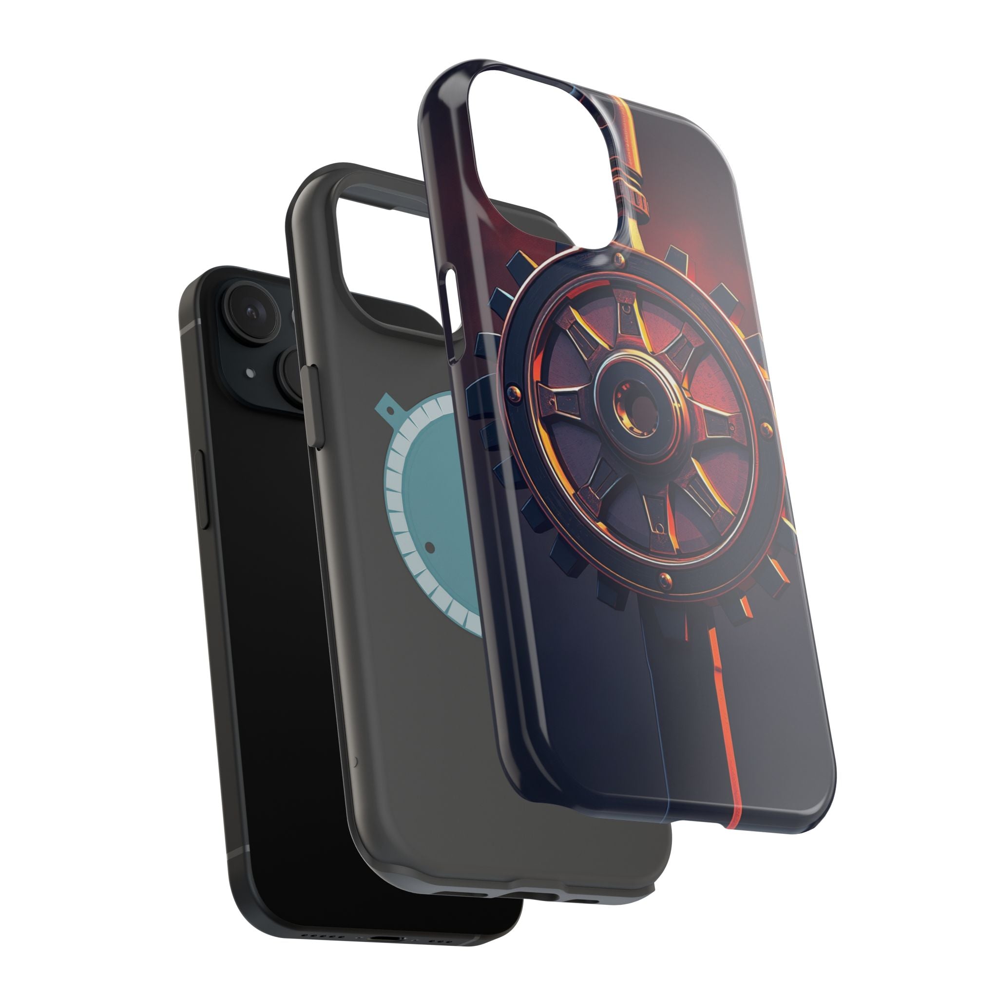 iPhone Rotary Electric Art Phone Bold Modern Everyday Snap Case · iPhone Case