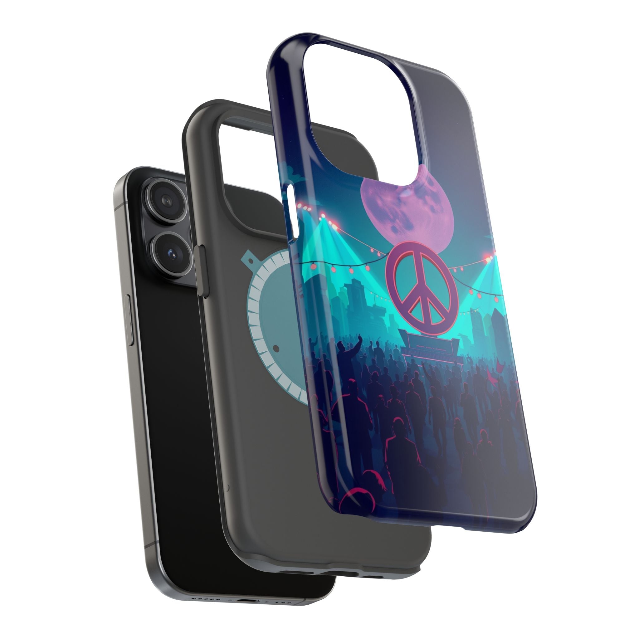 iPhone Woodstock Peace Mystic Art Bold Modern Everyday Snap Case · iPhone Case