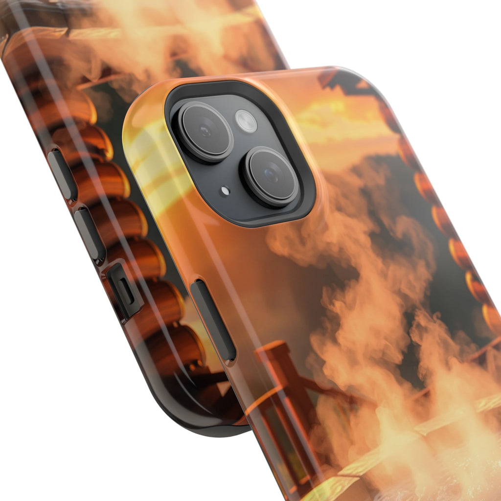 iPhone Hot Spring Steam Enchanted Art Slim Everyday Designer Case · iPhone Case