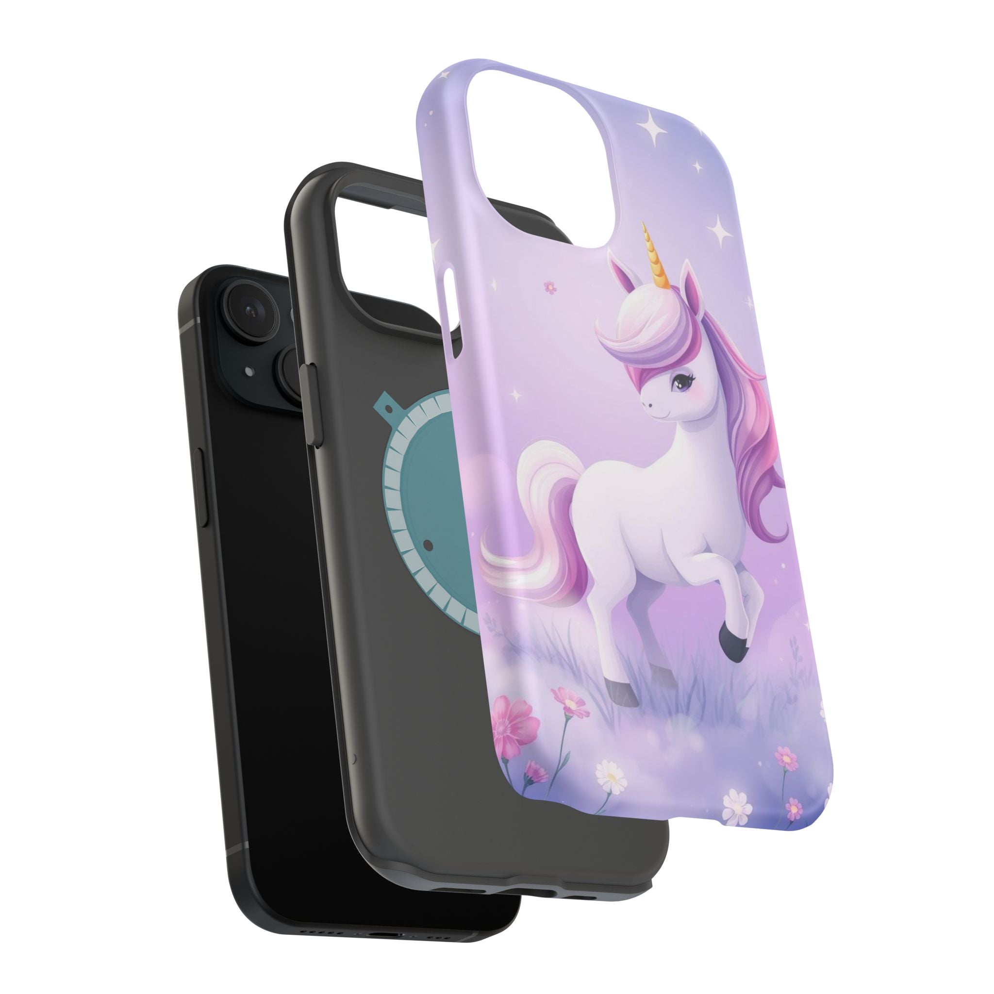 iPhone Lilac Mist Unicorn Kids Fun iPhone Phone Case Gift Artistic · iPhone Case