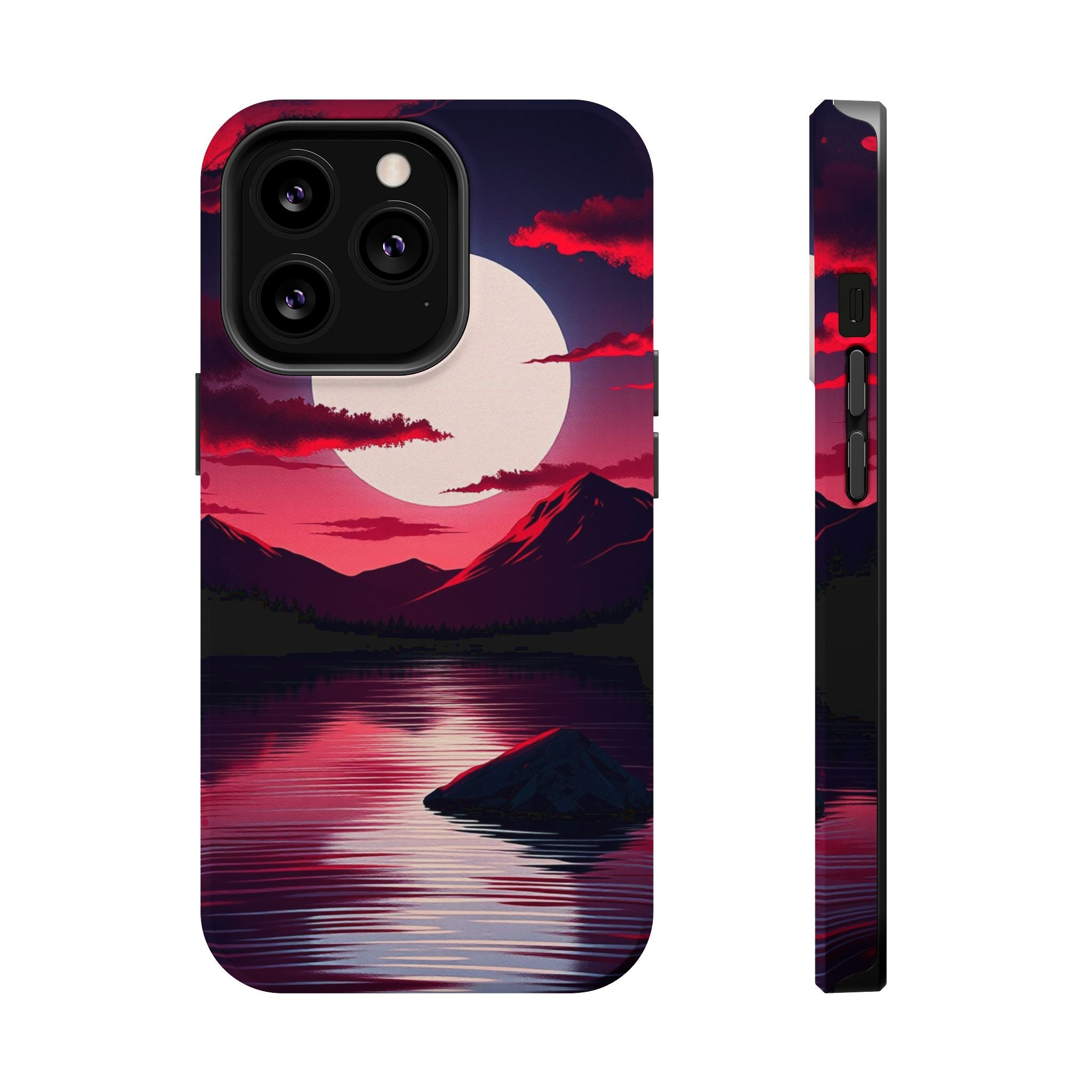 iPhone Vibrant Lake at Twilight Design Slim Everyday iPhone 20 Designer · iPhone