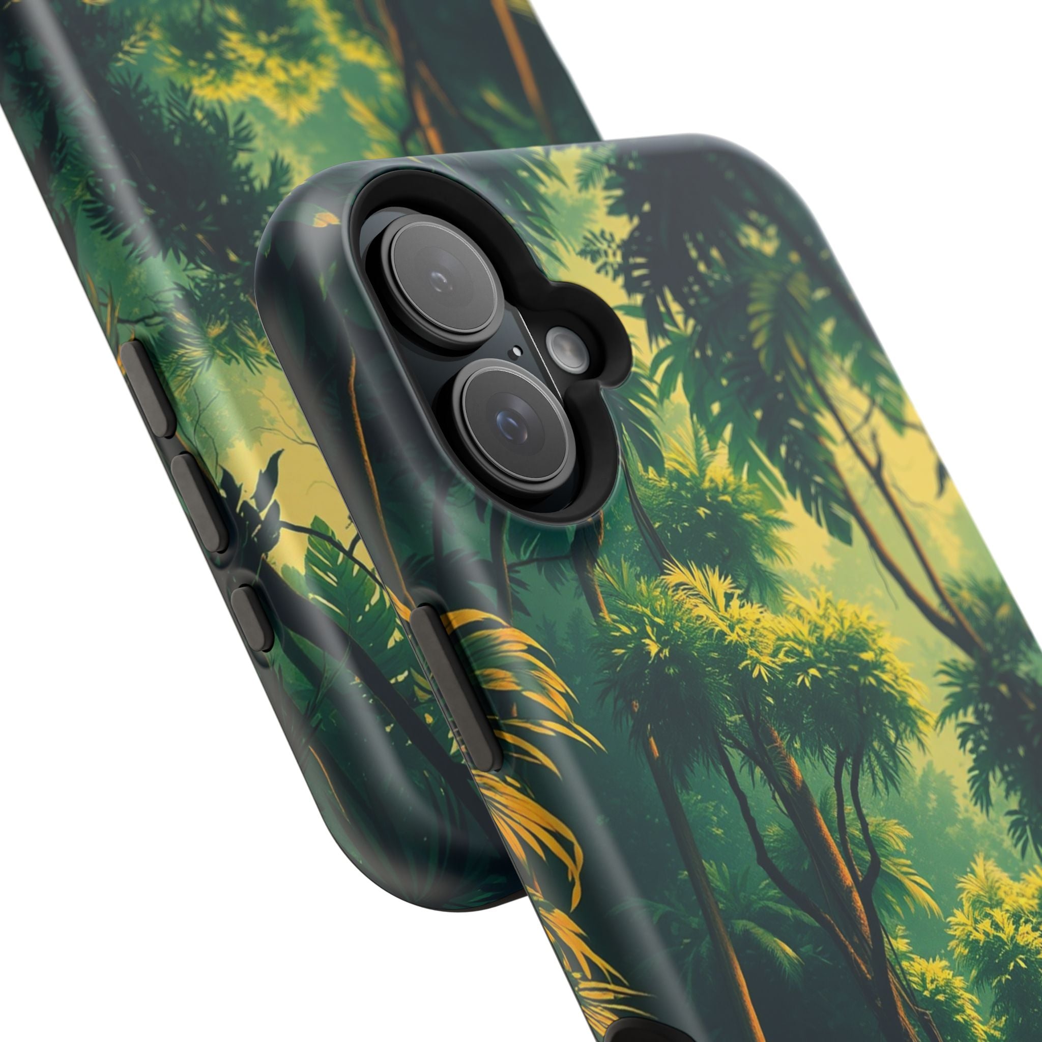 iPhone Rainforest Canopy Vintage Retro Poster Slim iPhone Everyday · iPhone Case