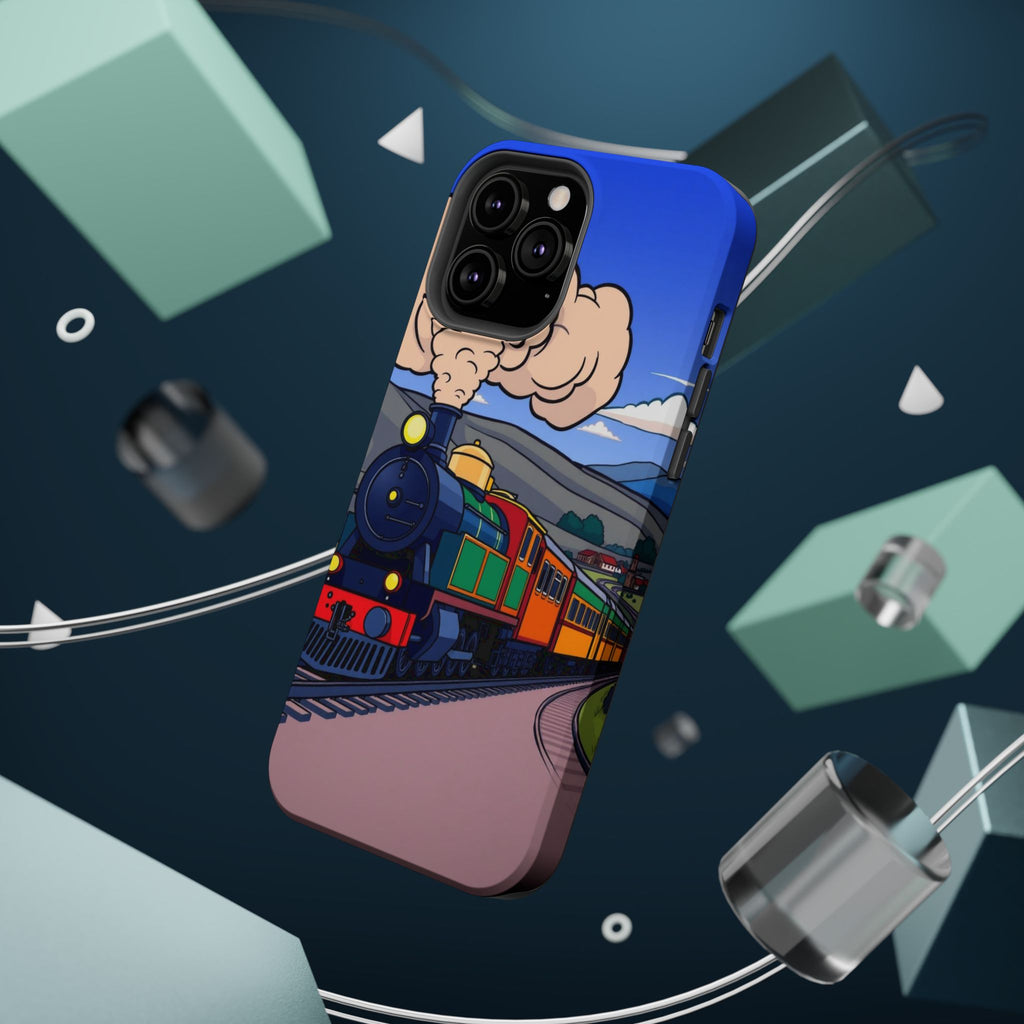 iPhone Steam Locomotive Puff Kids Fun iPhone Phone Case Gift Slim · iPhone Case