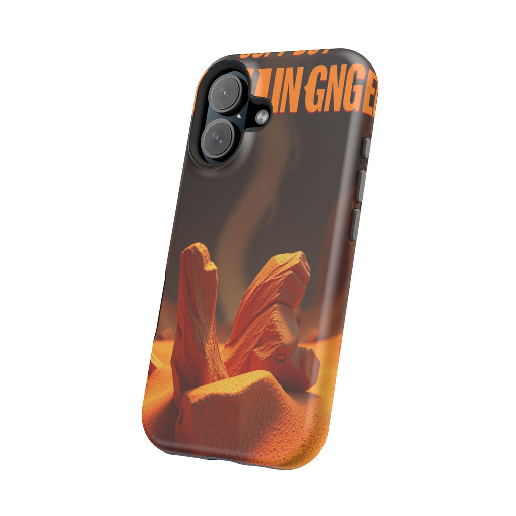 iPhone Earthy Soft but Unhinged Design Slim Everyday Designer Case · iPhone Case