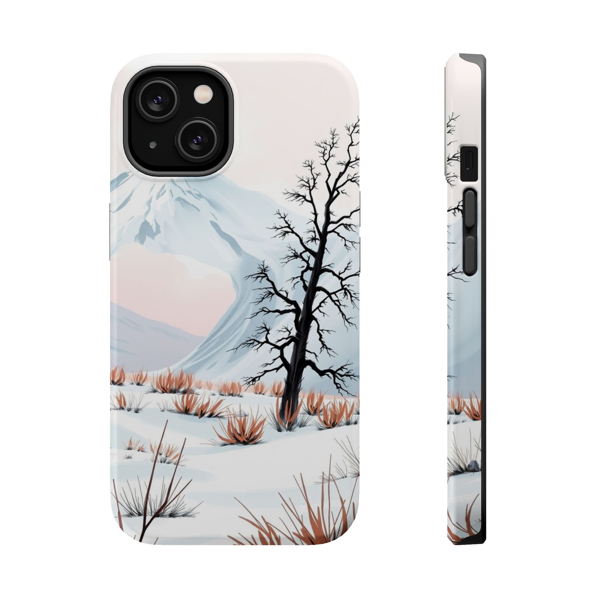 iPhone Radiant Arctic Tundra Design Slim Everyday Designer Case · iPhone Case