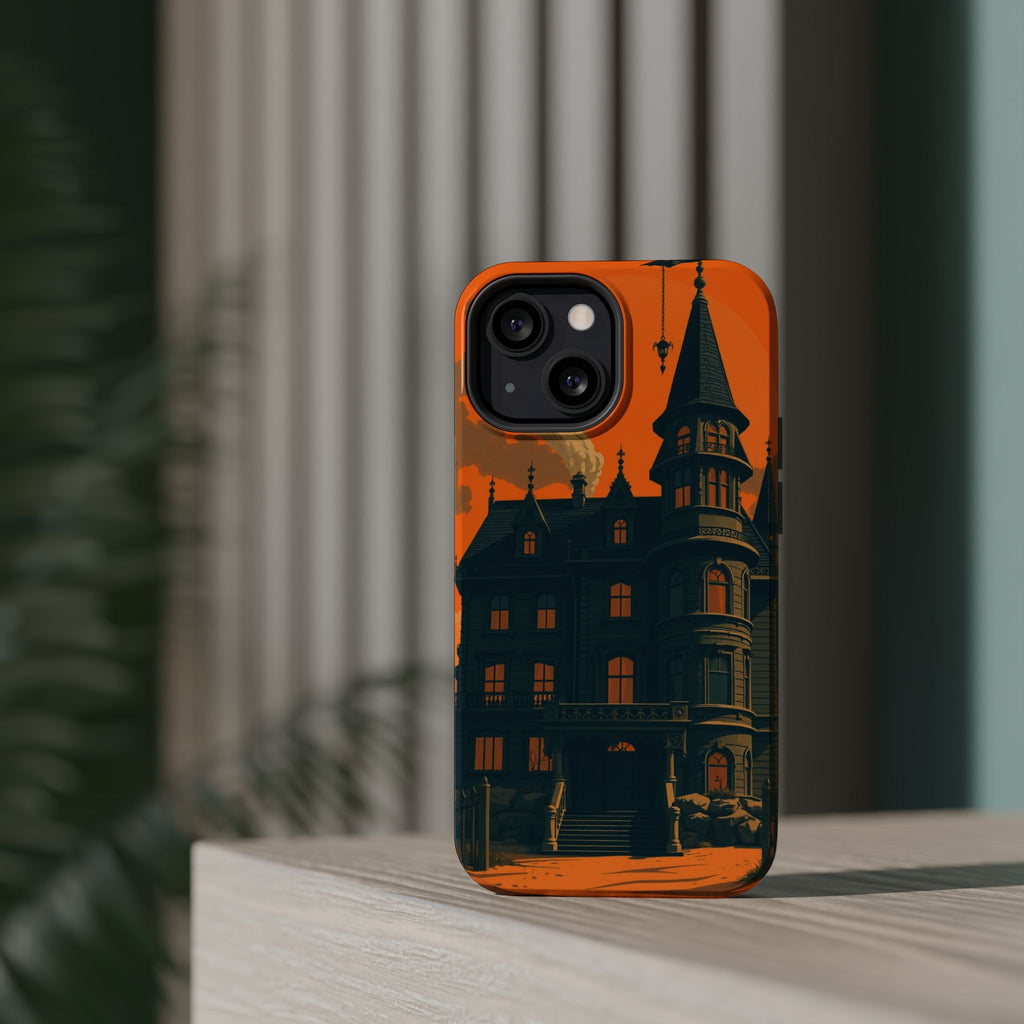iPhone Vibrant Haunted Mansion Design Slim Everyday Designer Case · iPhone Case