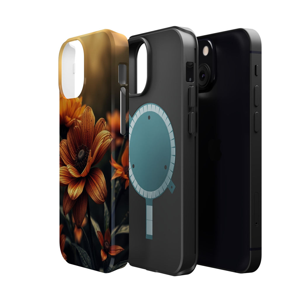 iPhone Radiant Floral Ombre Design Bold Modern Everyday Snap Case · iPhone Case