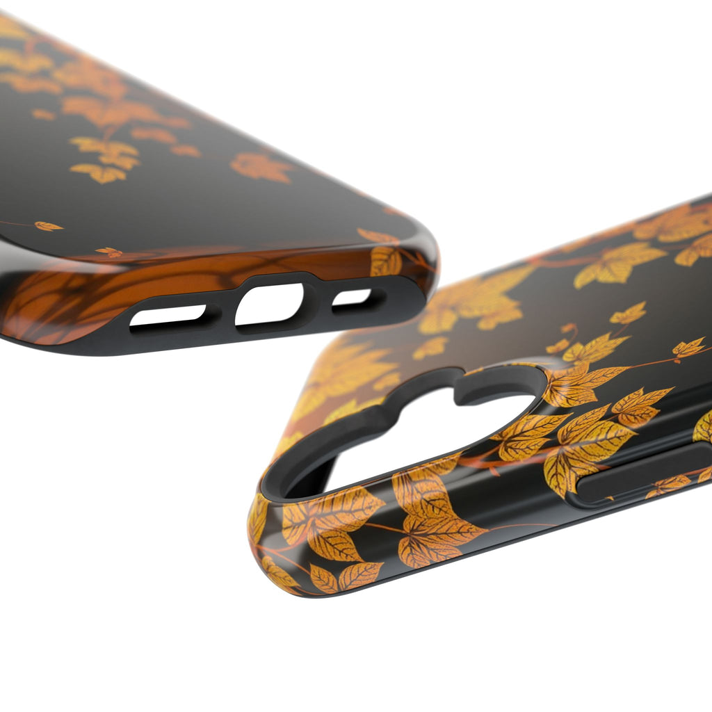 iPhone Mustard And Rust Art Nouveau Vine Slim Everyday iPhone 14 · iPhone Case