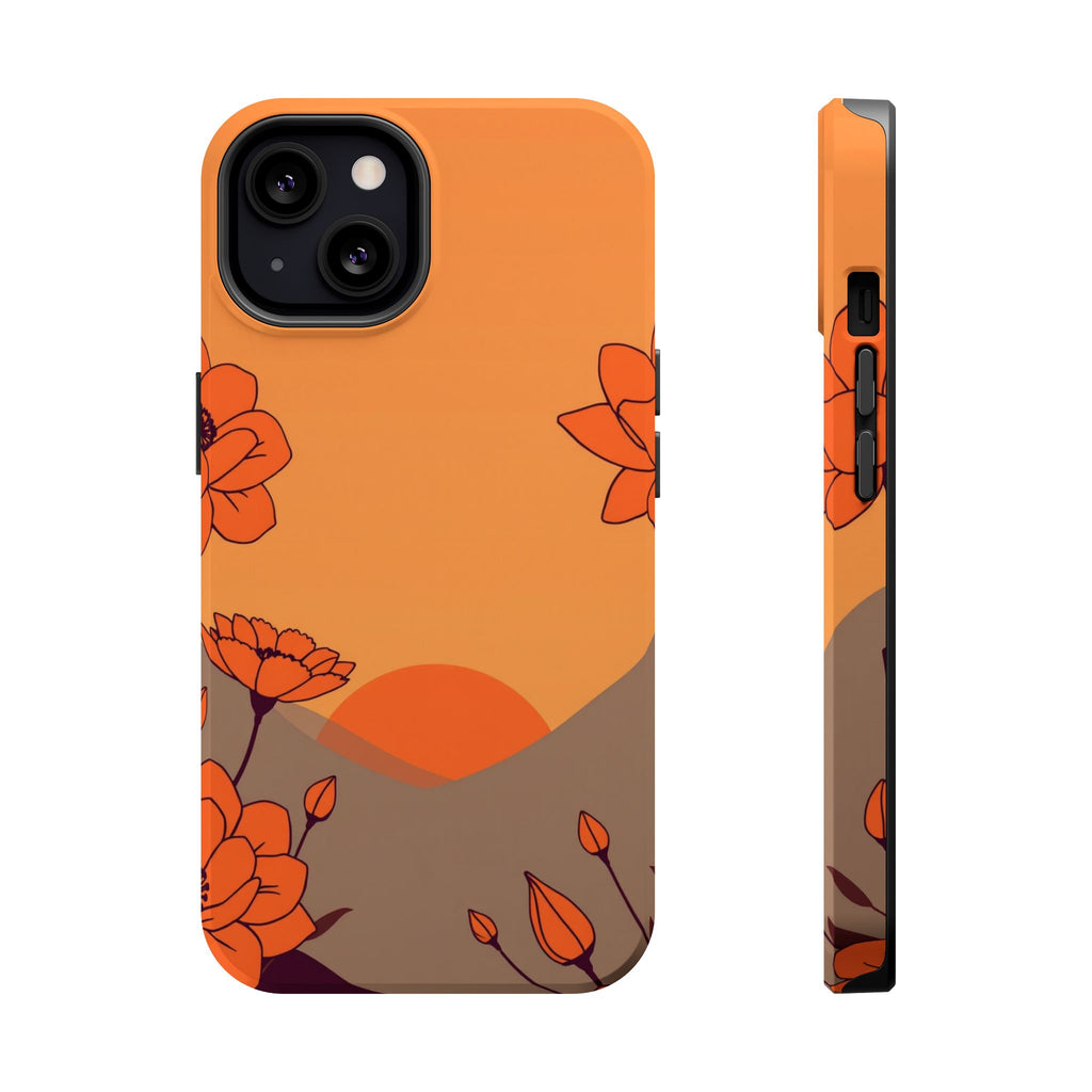 iPhone Radiant Floral Geometric Design Slim Everyday Designer Case · iPhone Case