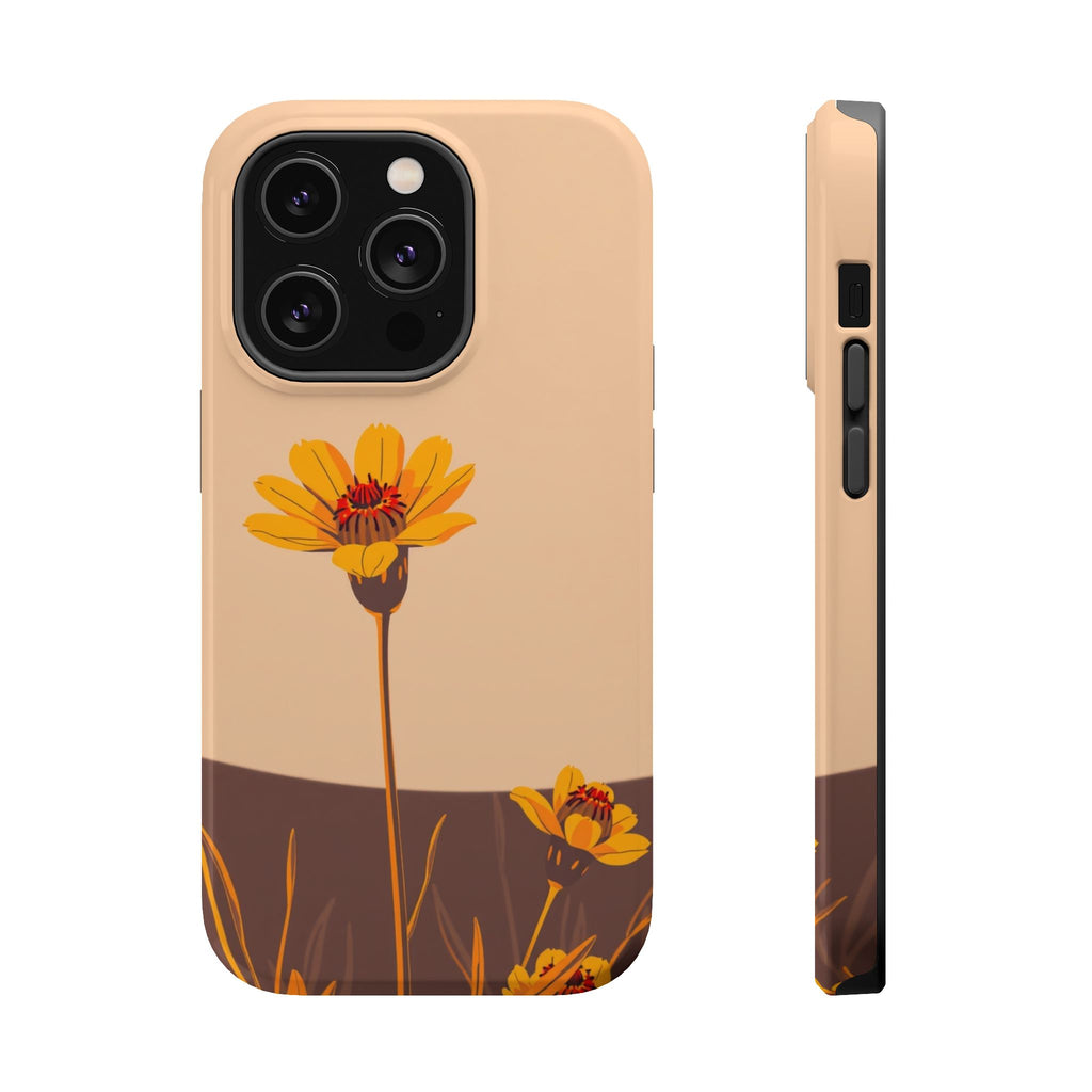 iPhone Serene Desert Flower Design Bold Modern Everyday Snap Case · iPhone Case