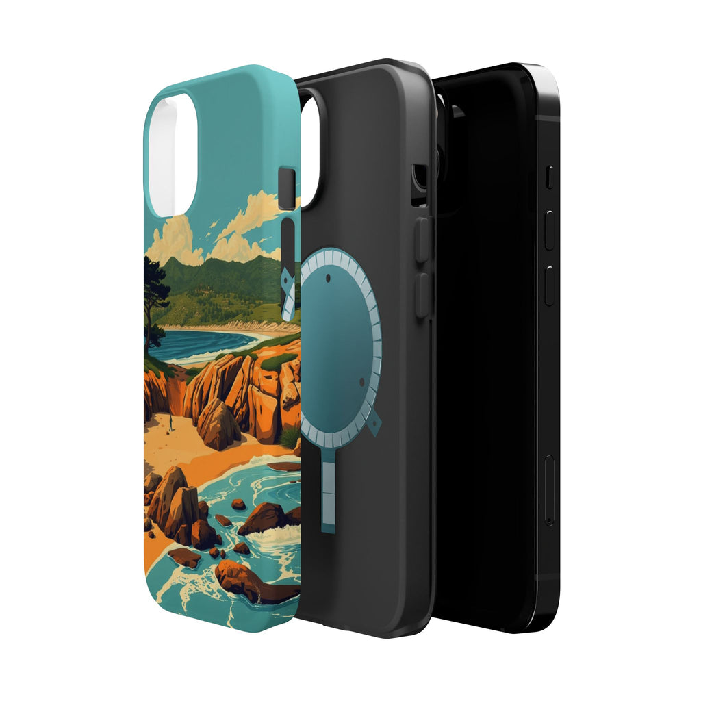 iPhone Pebble Beach Vintage Retro Poster Slim Everyday iPhone Designer · iPhone