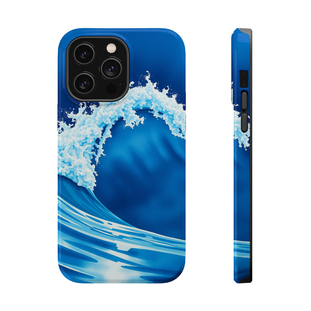 iPhone Serene Wave Interference Design Slim Everyday Designer Case · iPhone Case