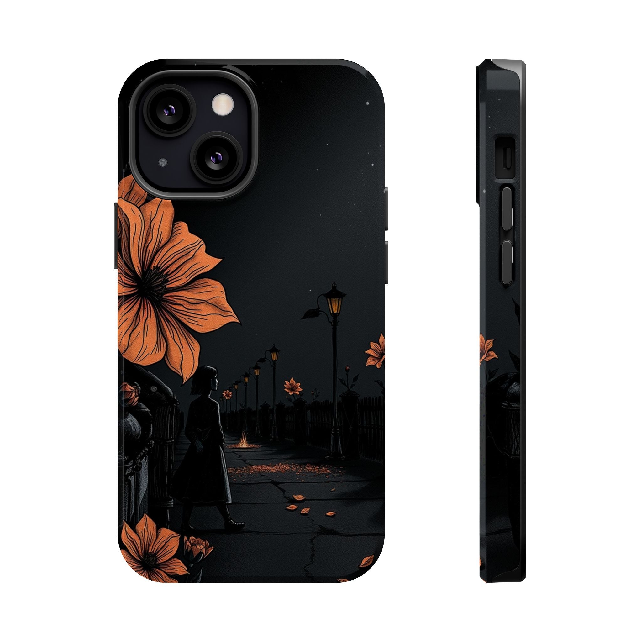 iPhone Night Bloomer Electric Art Bold Modern Everyday Snap Case · iPhone Case