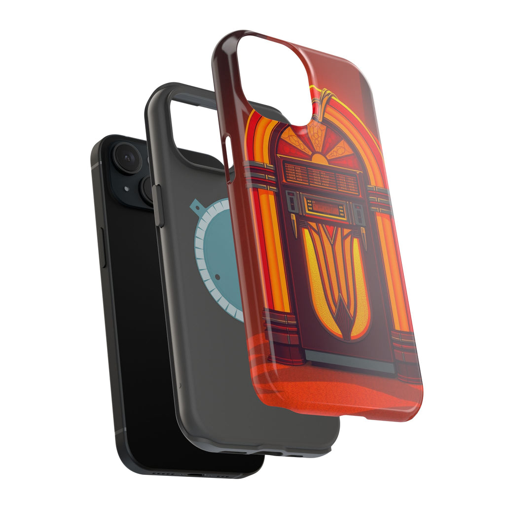 iPhone Jukebox Glow Pop Art Bold Bold Modern Everyday Snap Case · iPhone Case