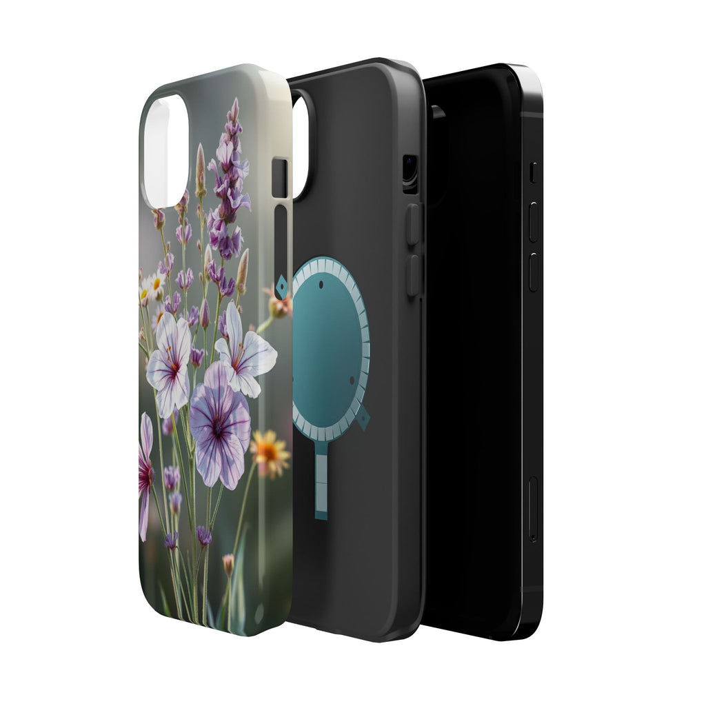 iPhone Wildflower Bunch Enchanted Art Slim Everyday Designer Case · iPhone Case
