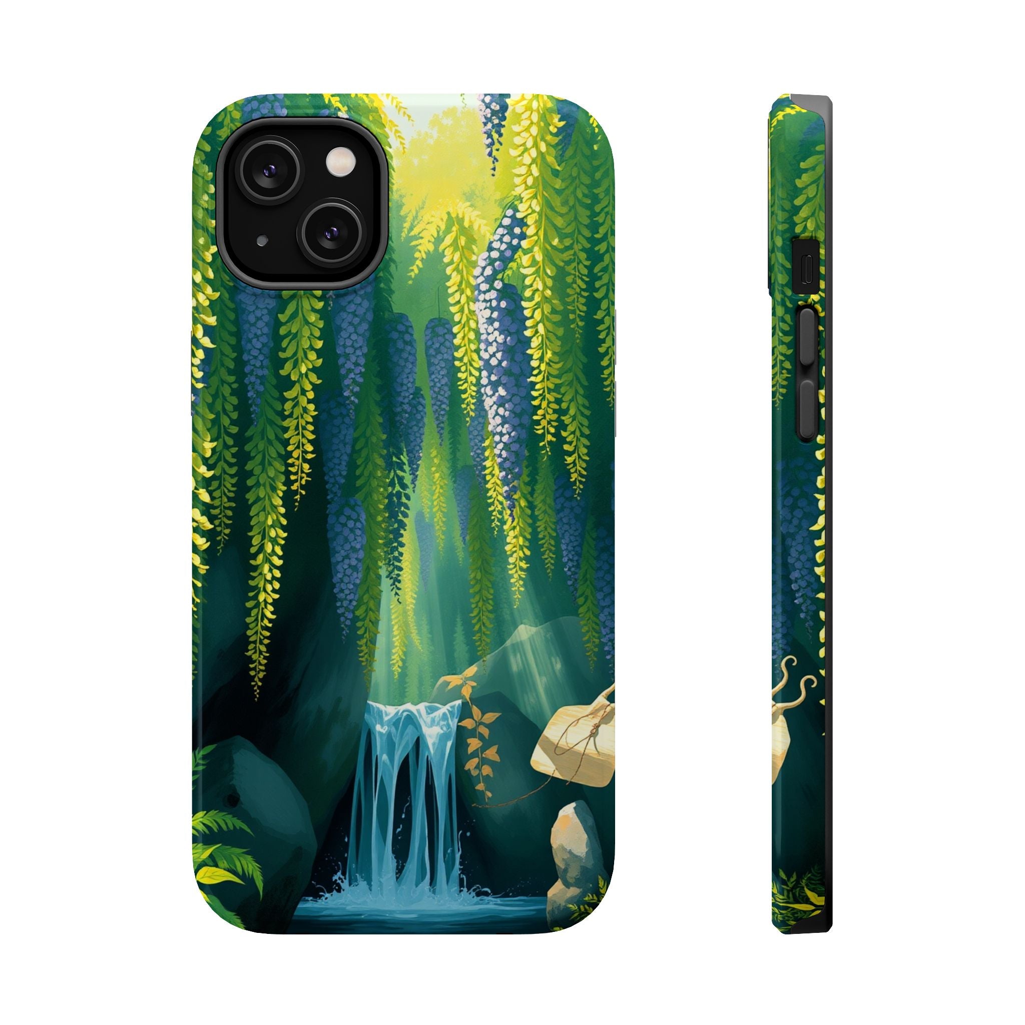 iPhone Wisteria Cascade Mystic Art Bold Modern Everyday Snap Case · iPhone Case