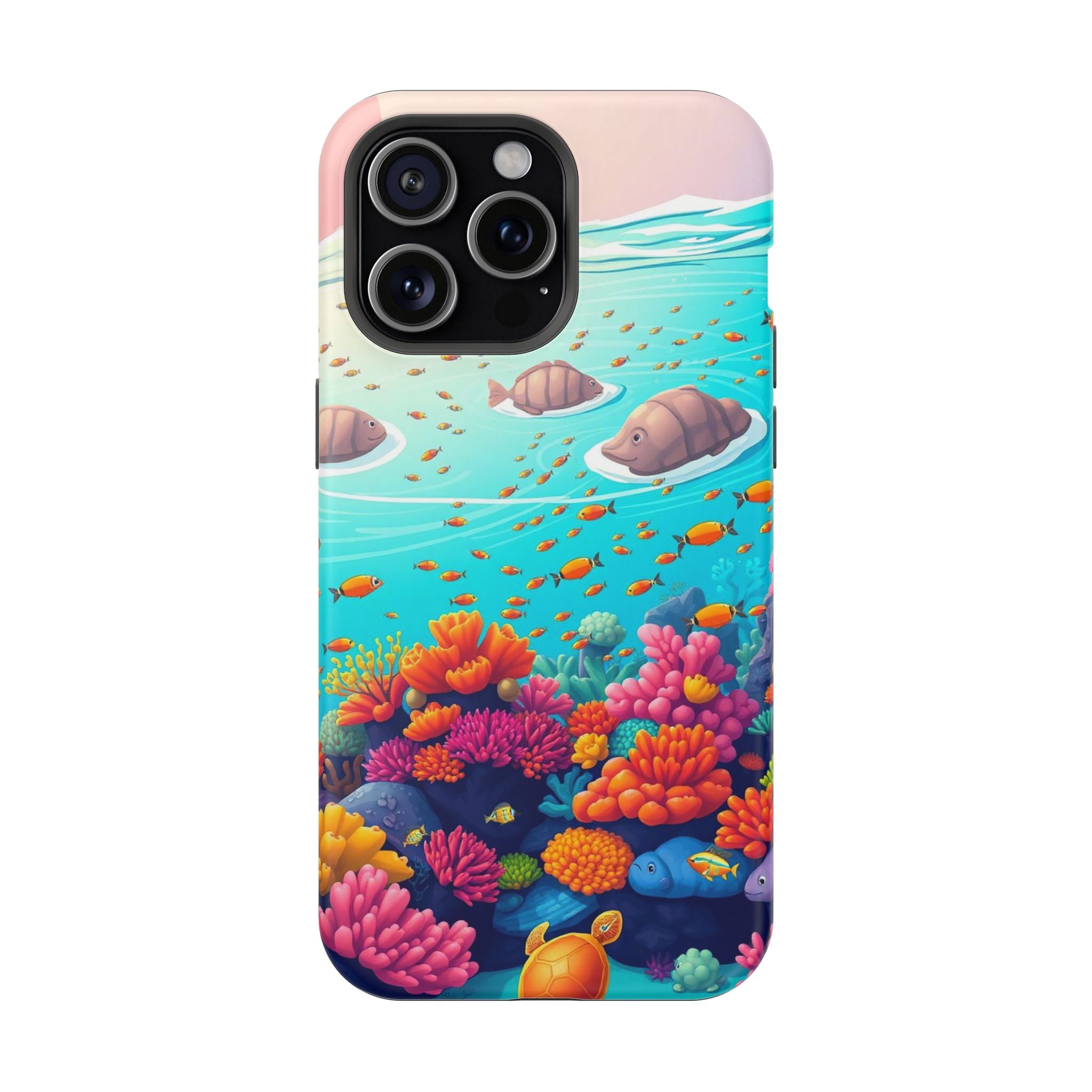 iPhone Coral Reef Panorama Kids Fun Phone Case Gift Slim Snap Case · iPhone Case
