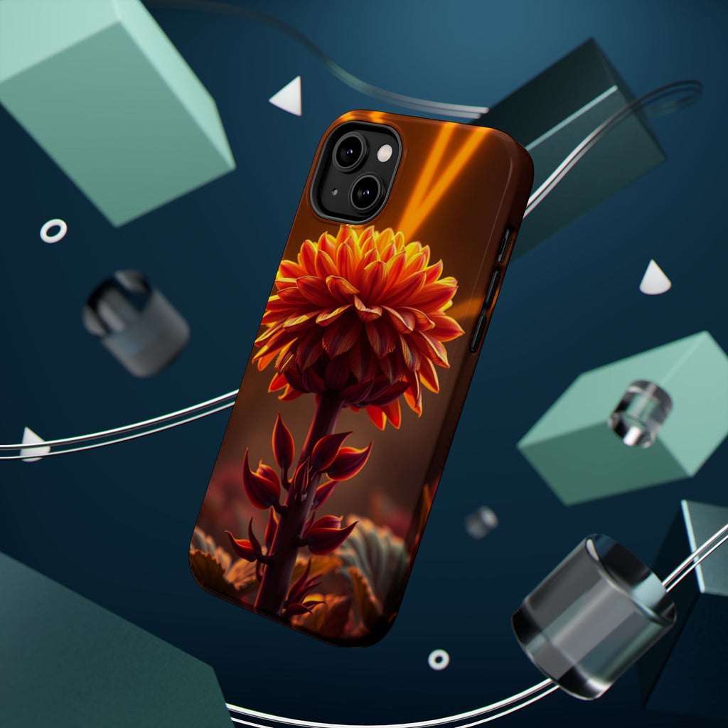 iPhone Mustard And Rust Ranunculus Stack Slim Everyday iPhone Designer · iPhone