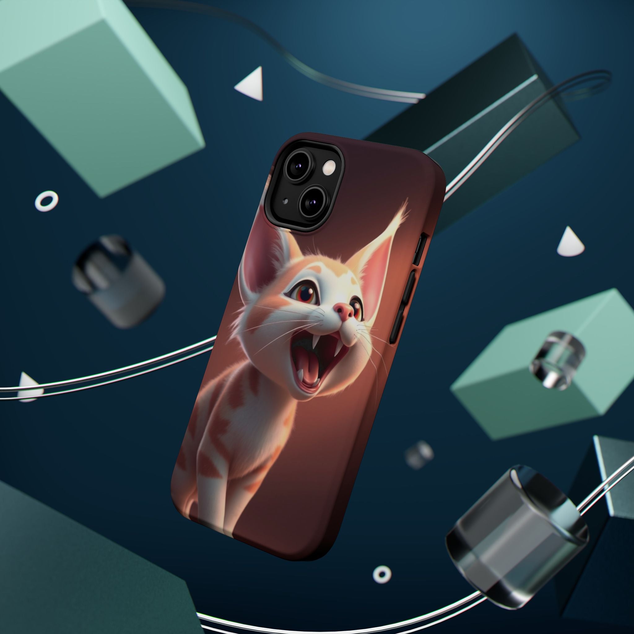 iPhone Feral But Friendly Mystic Art Slim Everyday Designer Case · iPhone Case