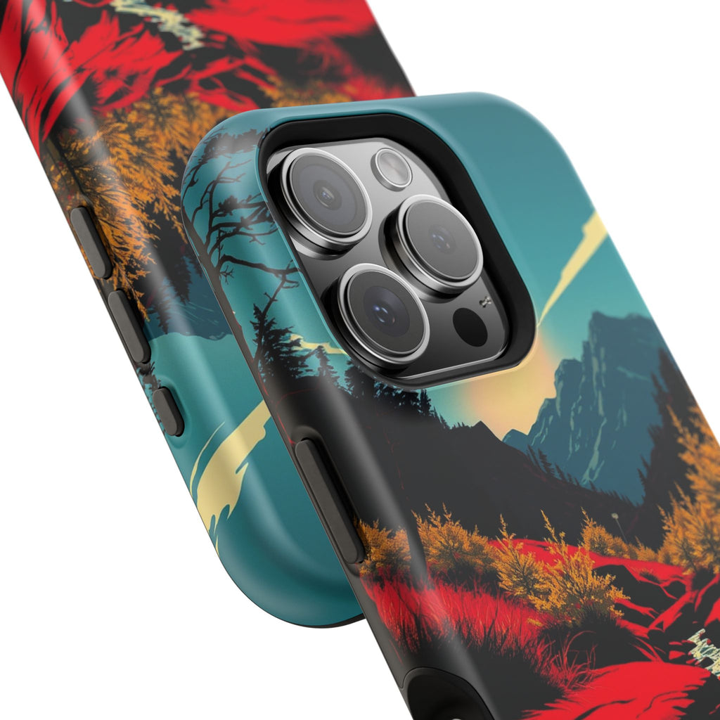 iPhone Earthy Spring Creek Design Bold Modern Everyday Snap Case · iPhone Case