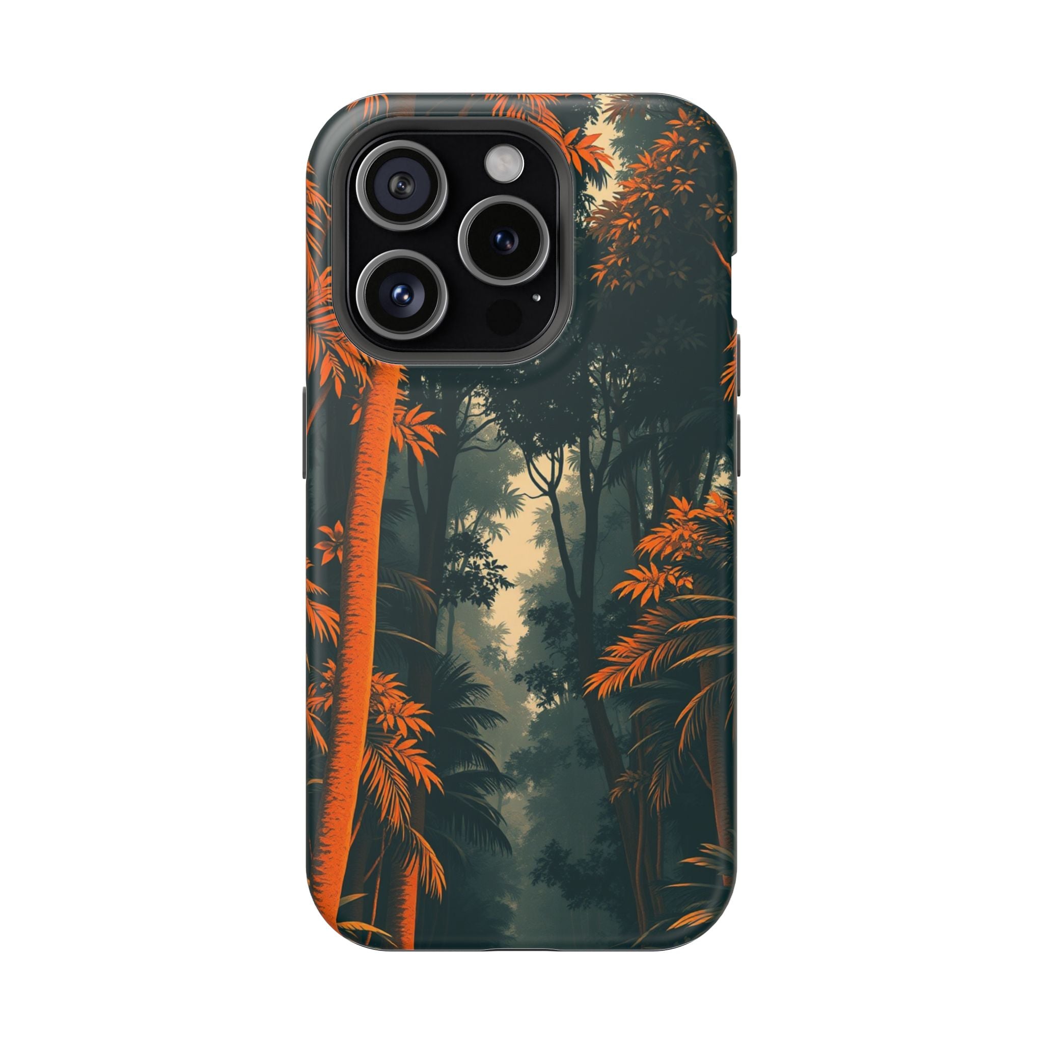 iPhone Burnt Orange And Sand Rainforest Canopy Soft iPhone Finish · iPhone Case