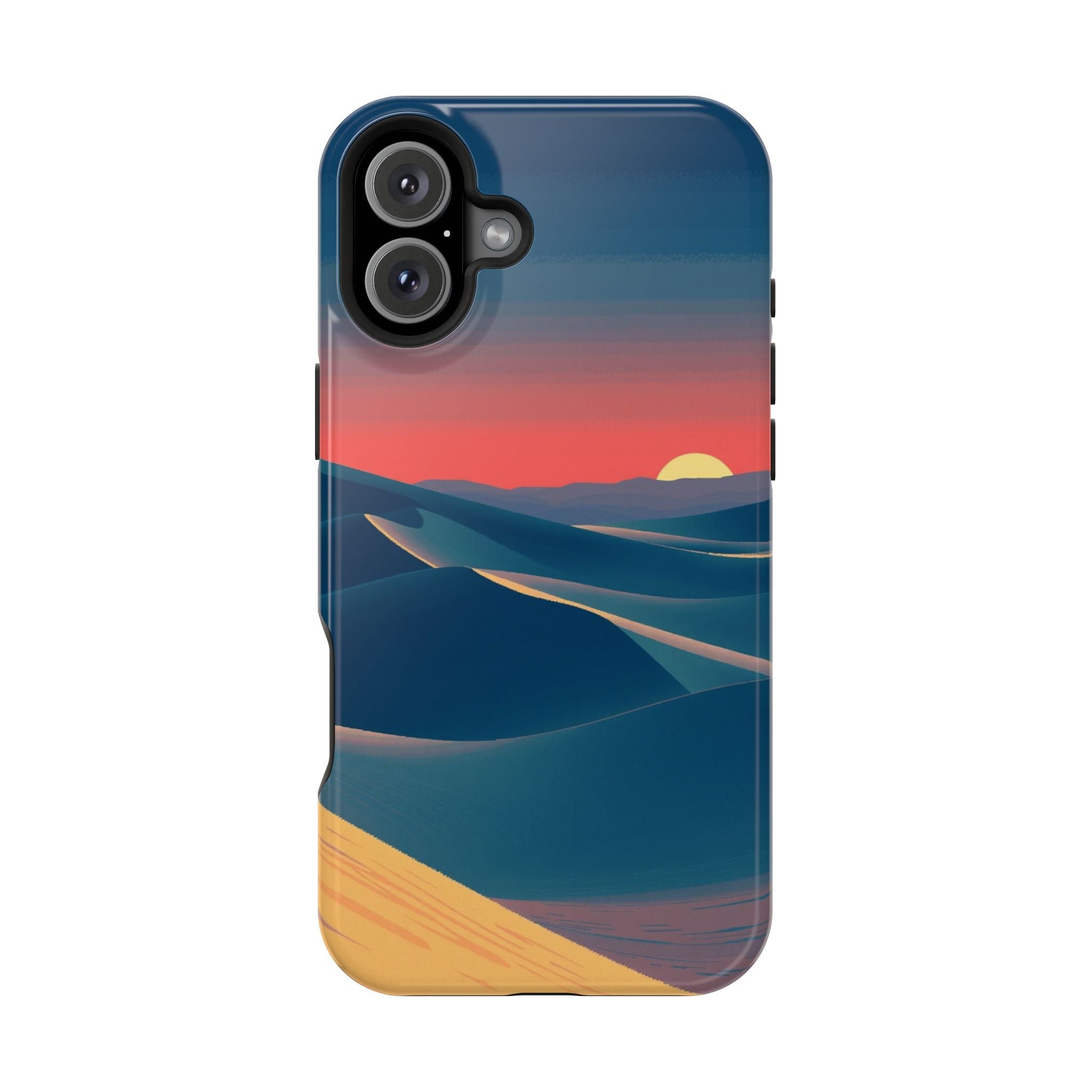 iPhone Sand Dunes at Dusk Bold Art 13 Slim Everyday Designer Case · iPhone Case