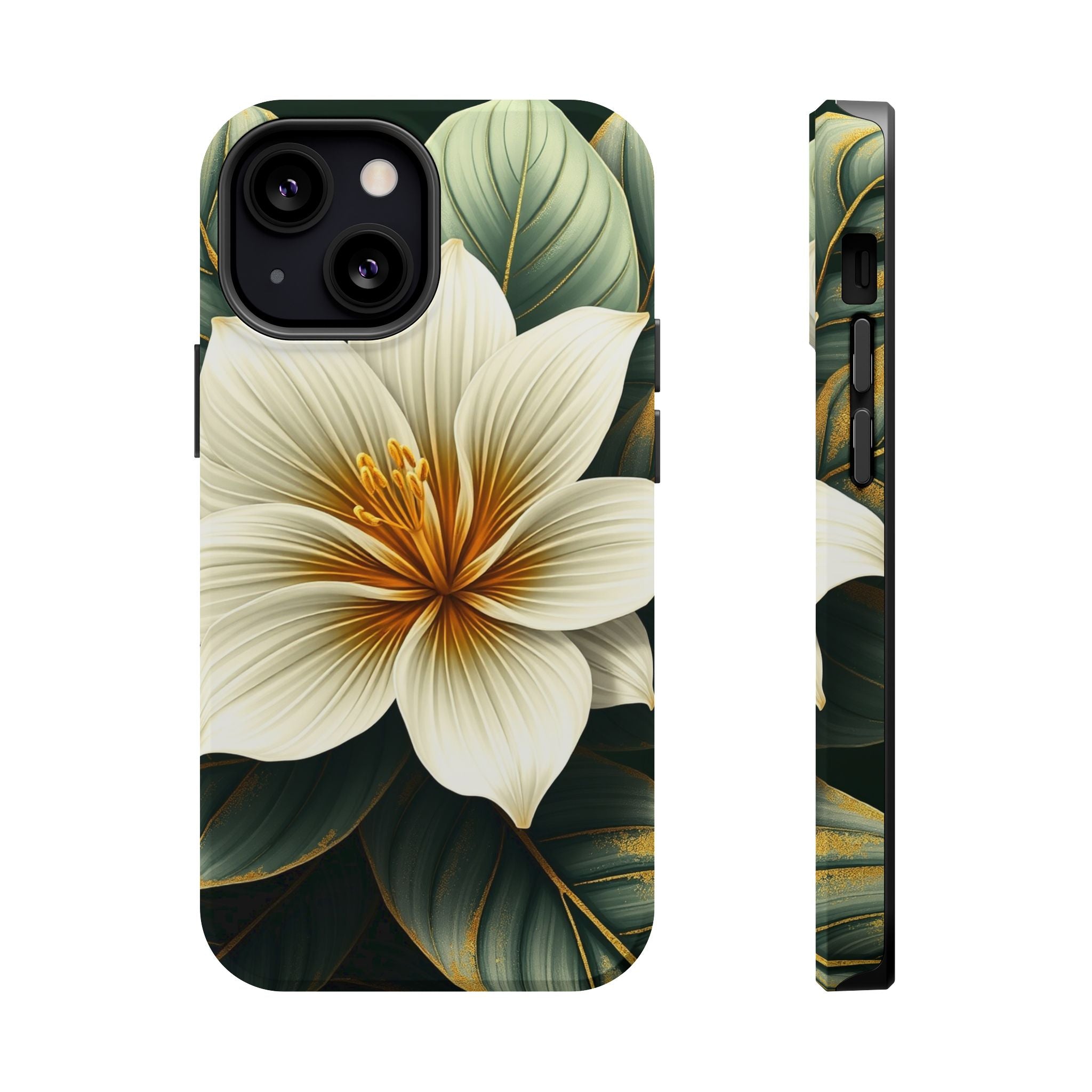 iPhone Radiant Tropical Bloom Design Slim Everyday Designer Case · iPhone Case