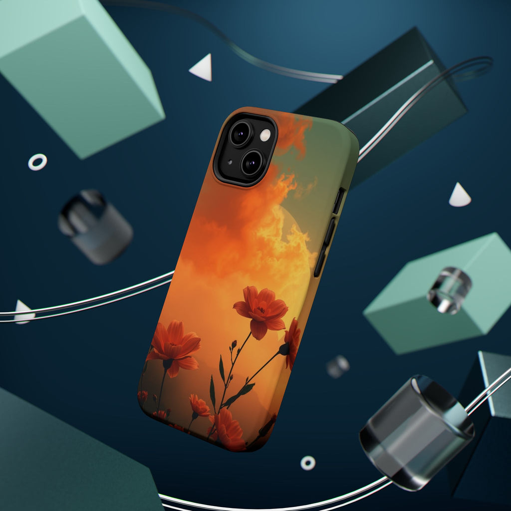 iPhone Floral Ombre Enchanted Art Bold Modern Everyday Snap Case · iPhone Case