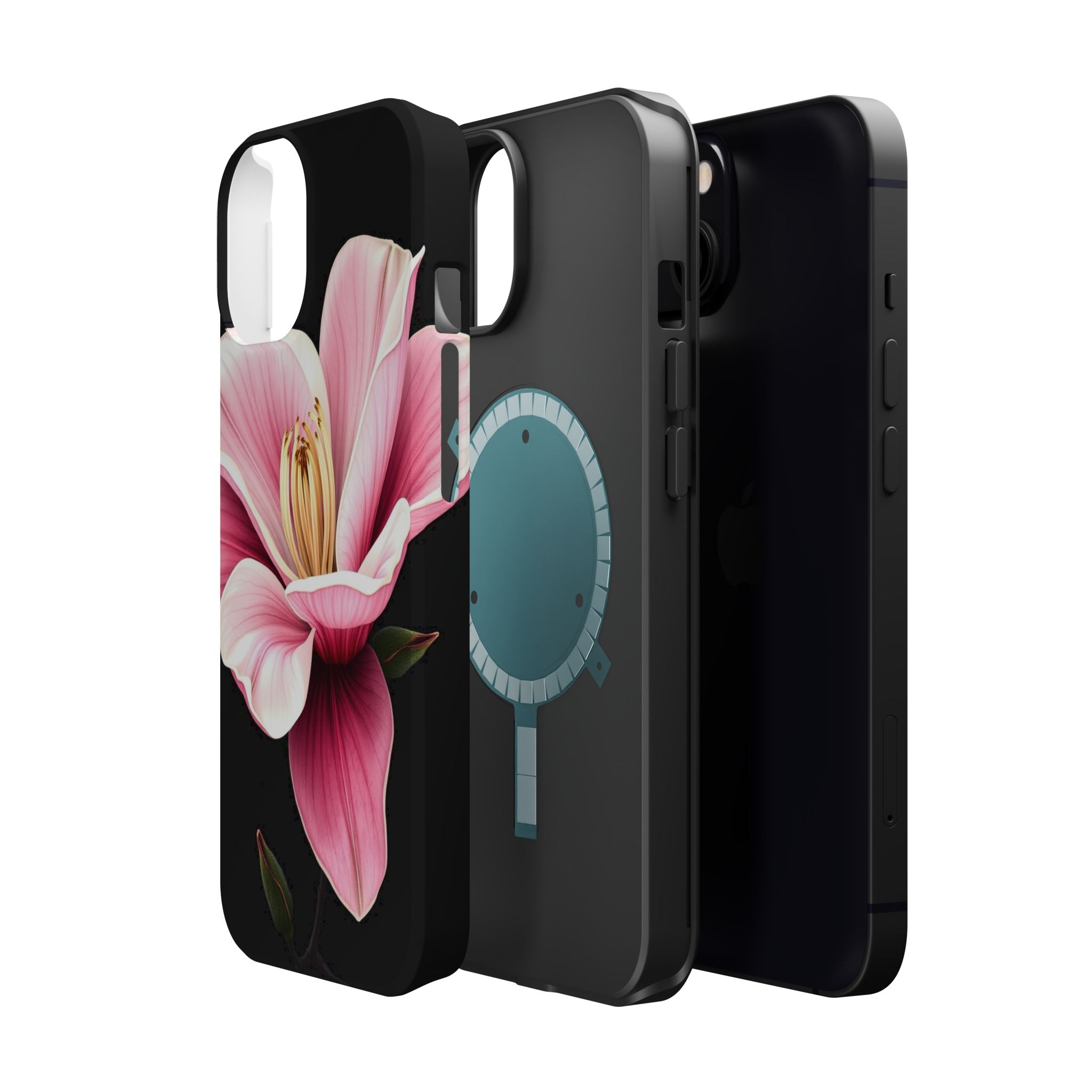 iPhone Magnolia Dream Dark Gothic Ink Slim Everyday Designer Case · iPhone Case