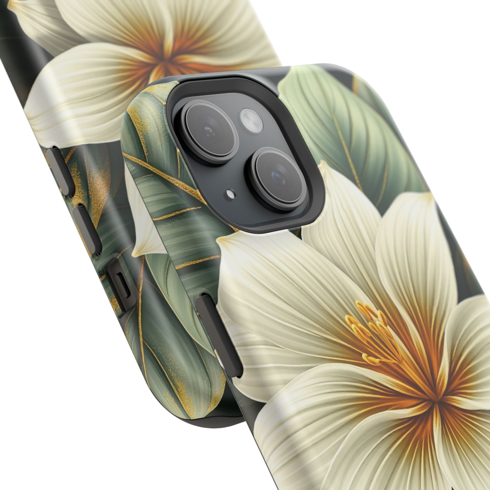 iPhone Radiant Tropical Bloom Design Slim Everyday Designer Case · iPhone Case