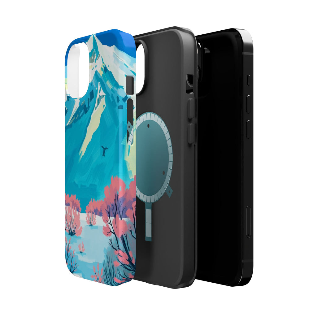 iPhone Snow Field Electric Art Slim Everyday Designer Case · iPhone Case