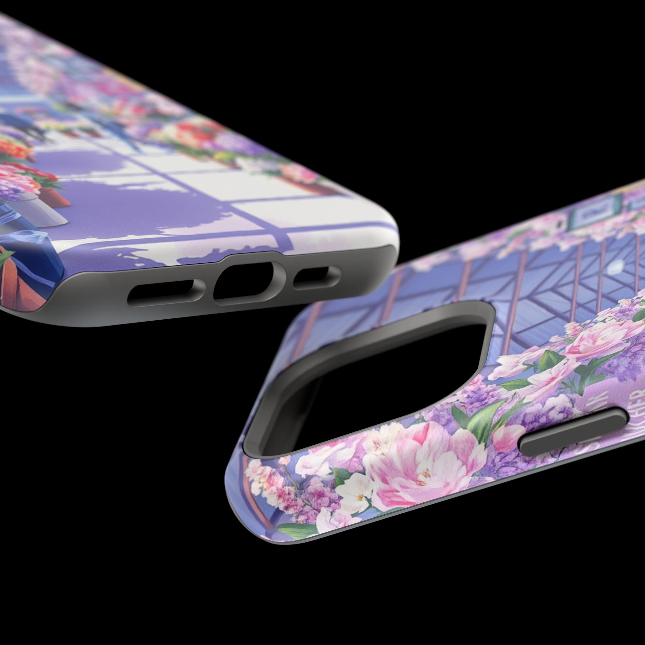 iPhone Flower Market Cinematic Art Clean Minimal Snap Cas Slim Snap Case · iPhon