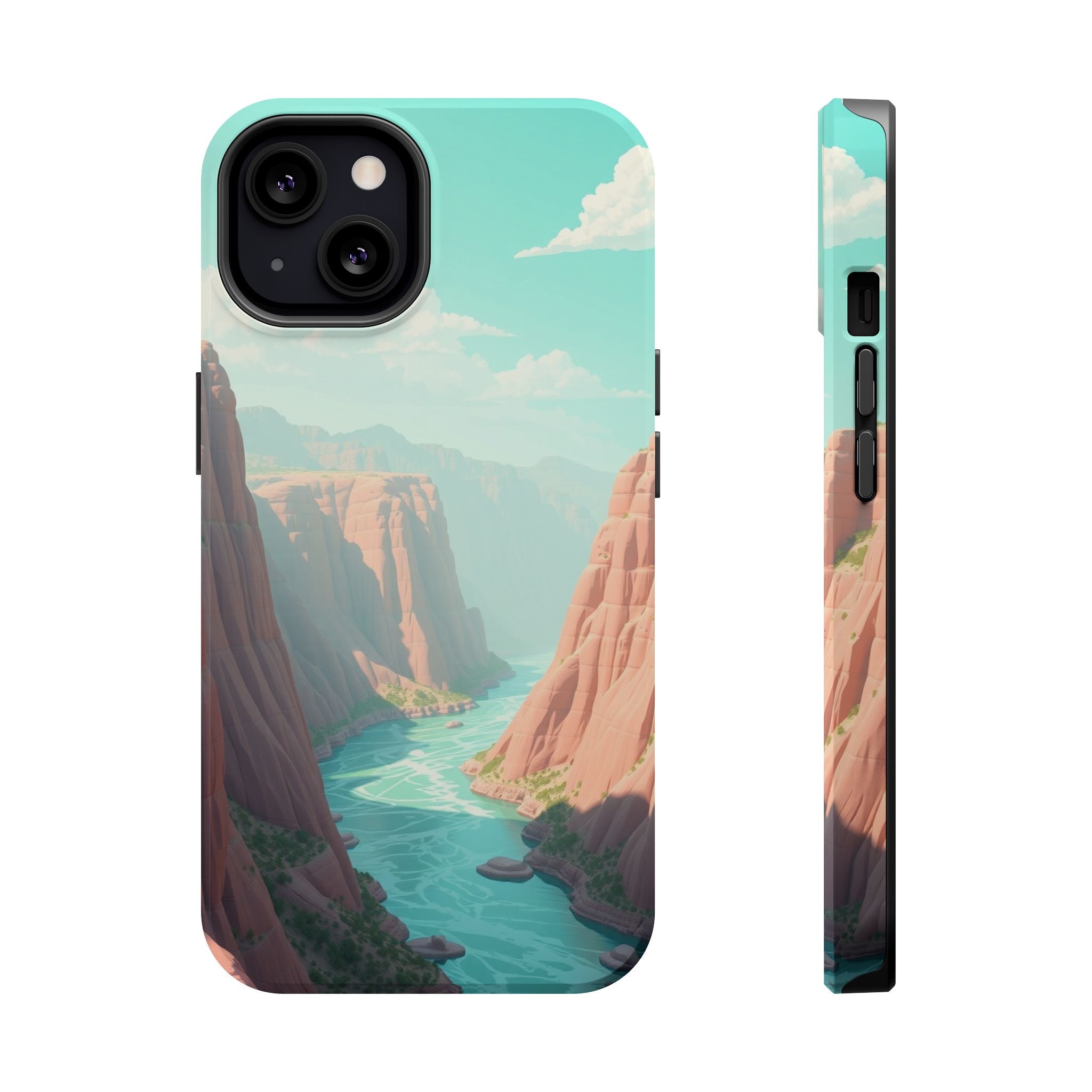 iPhone River Canyon Mystic Art Slim Everyday Designer Case · iPhone Case