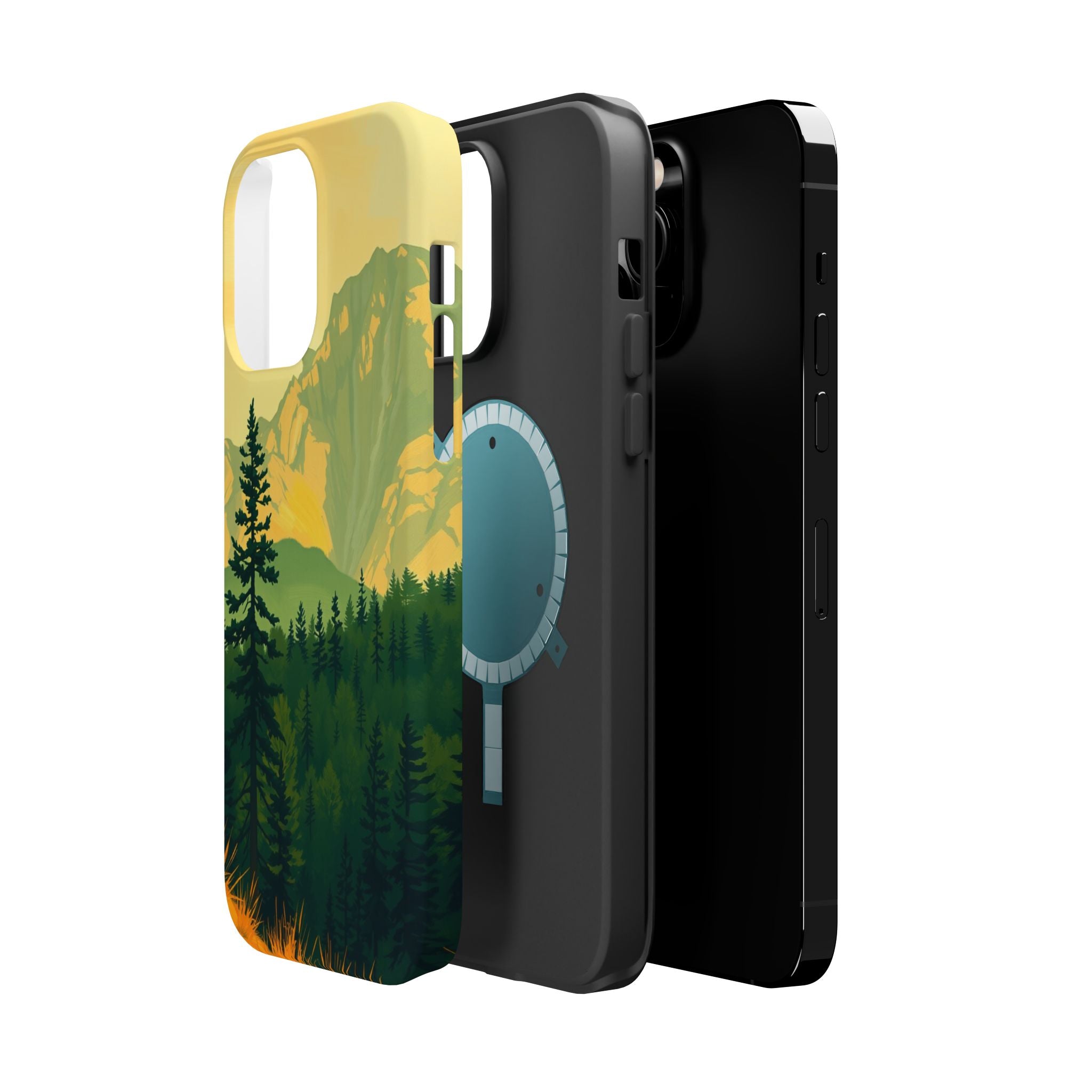 iPhone Pine Ridge Oil Painting Impressionist Slim iPhone Everyday · iPhone Case