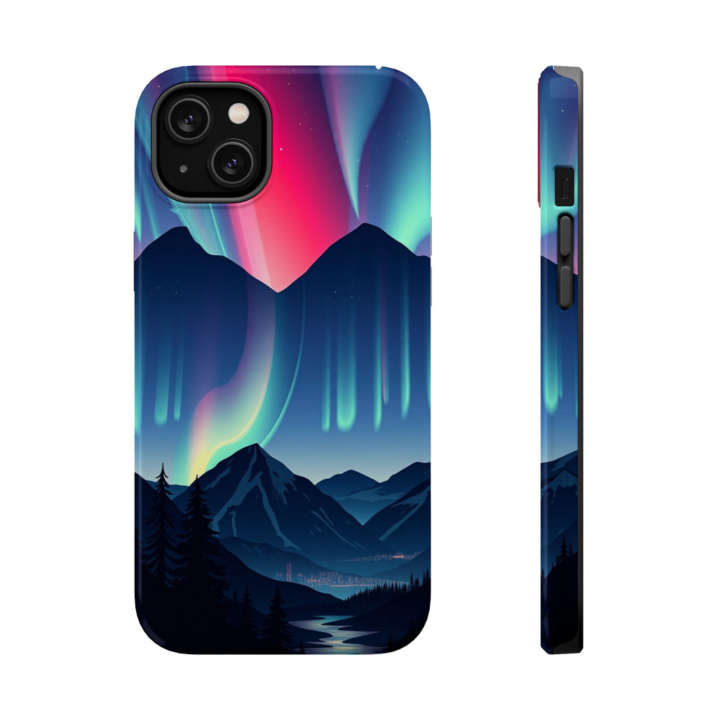 iPhone Dreamy Northern Lights Design Slim Everyday Designer Case · iPhone Case
