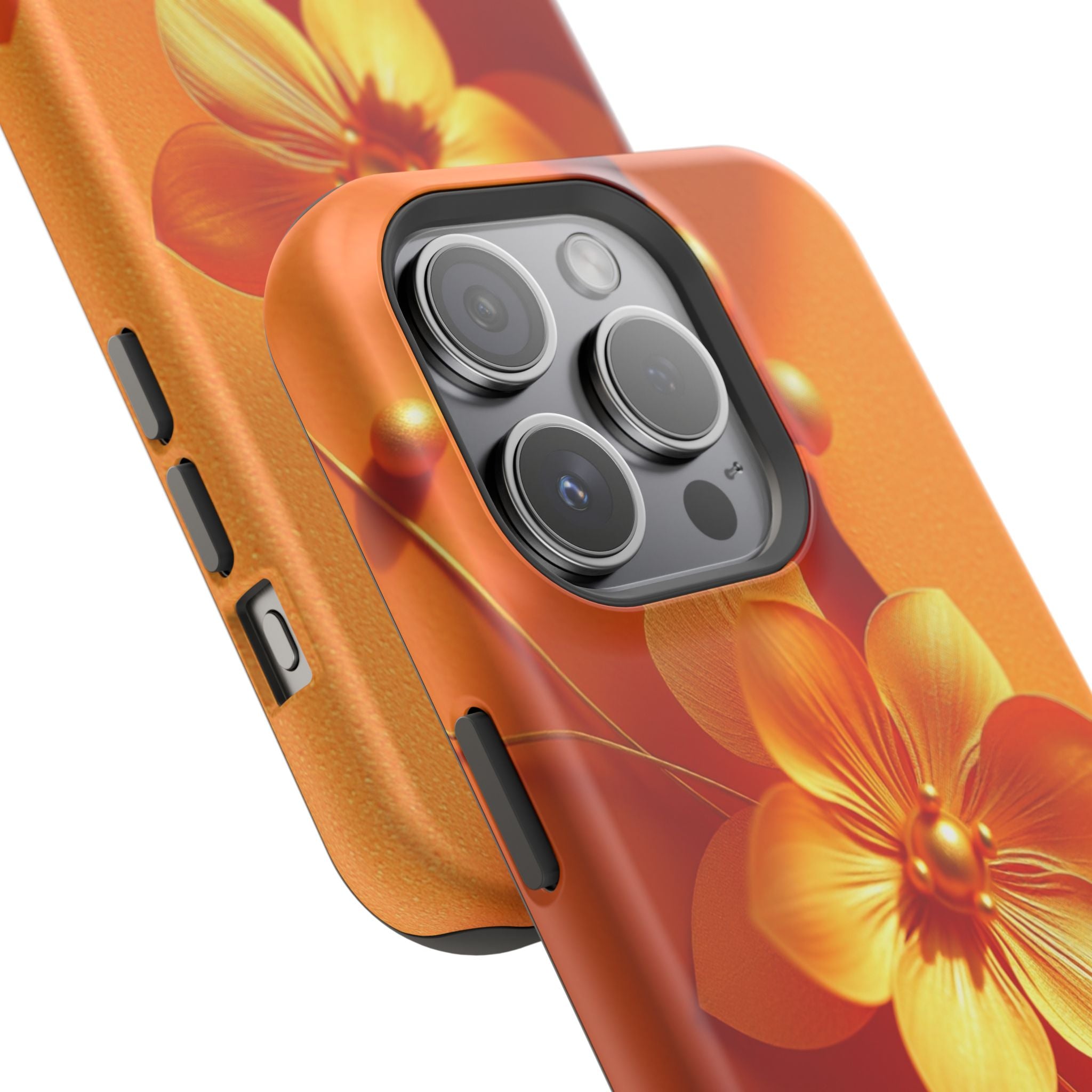 iPhone Floral Geometric Gold Foil Luxury Slim Everyday iPhone Designer · iPhone