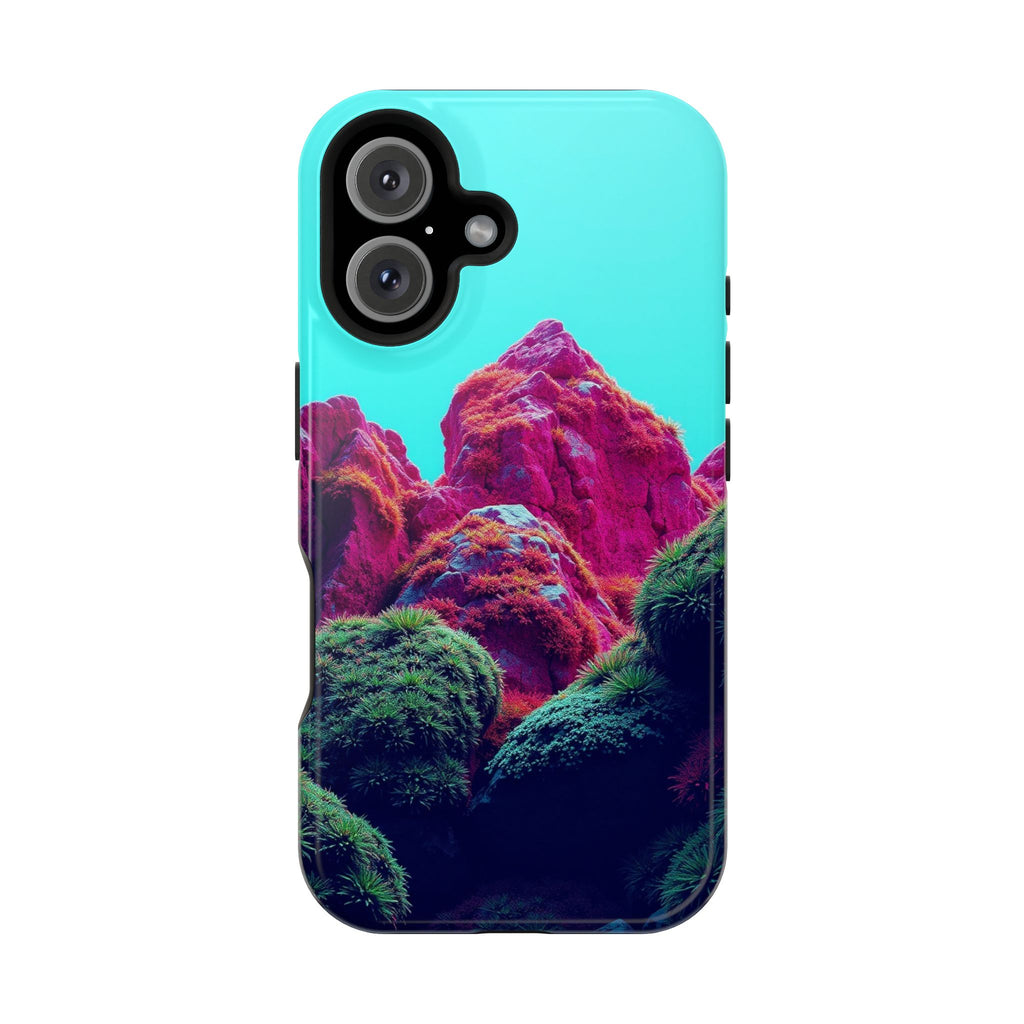 iPhone Moss Covered Rocks Paper Cut Art Slim Everyday iPhone Designer · iPhone C