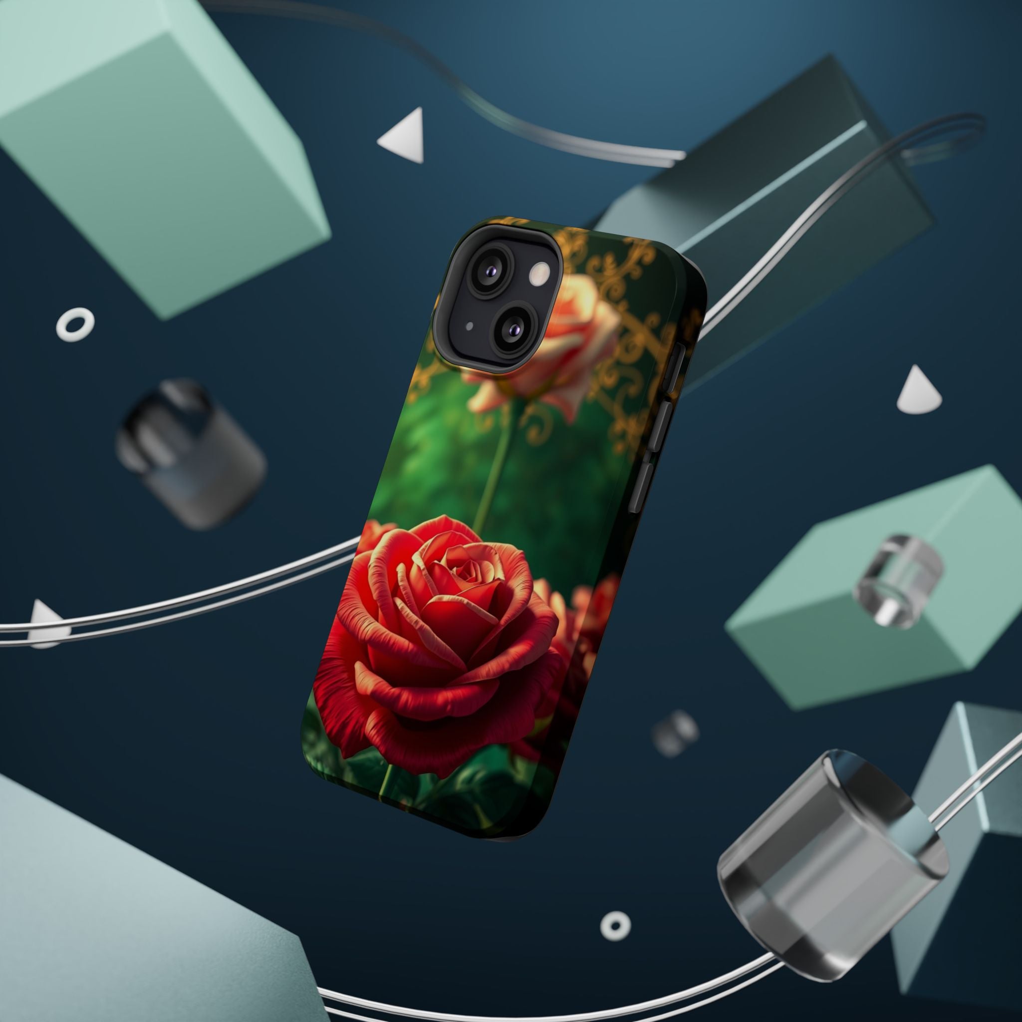 iPhone Rose Garden Enchanted Art Bold Modern Everyday Snap Case · iPhone Case