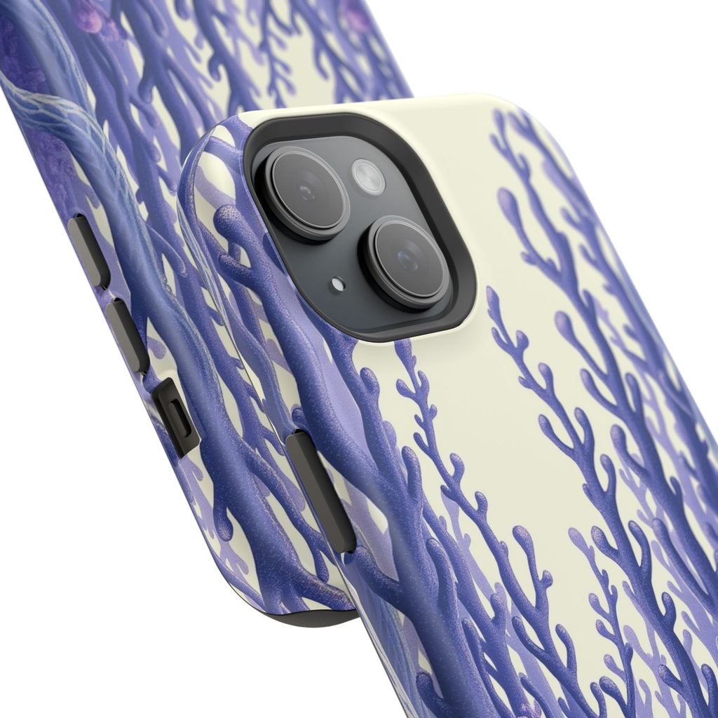 iPhone Lavender And Pearl Kelp Forest Slim Everyday Designer Case · iPhone Case