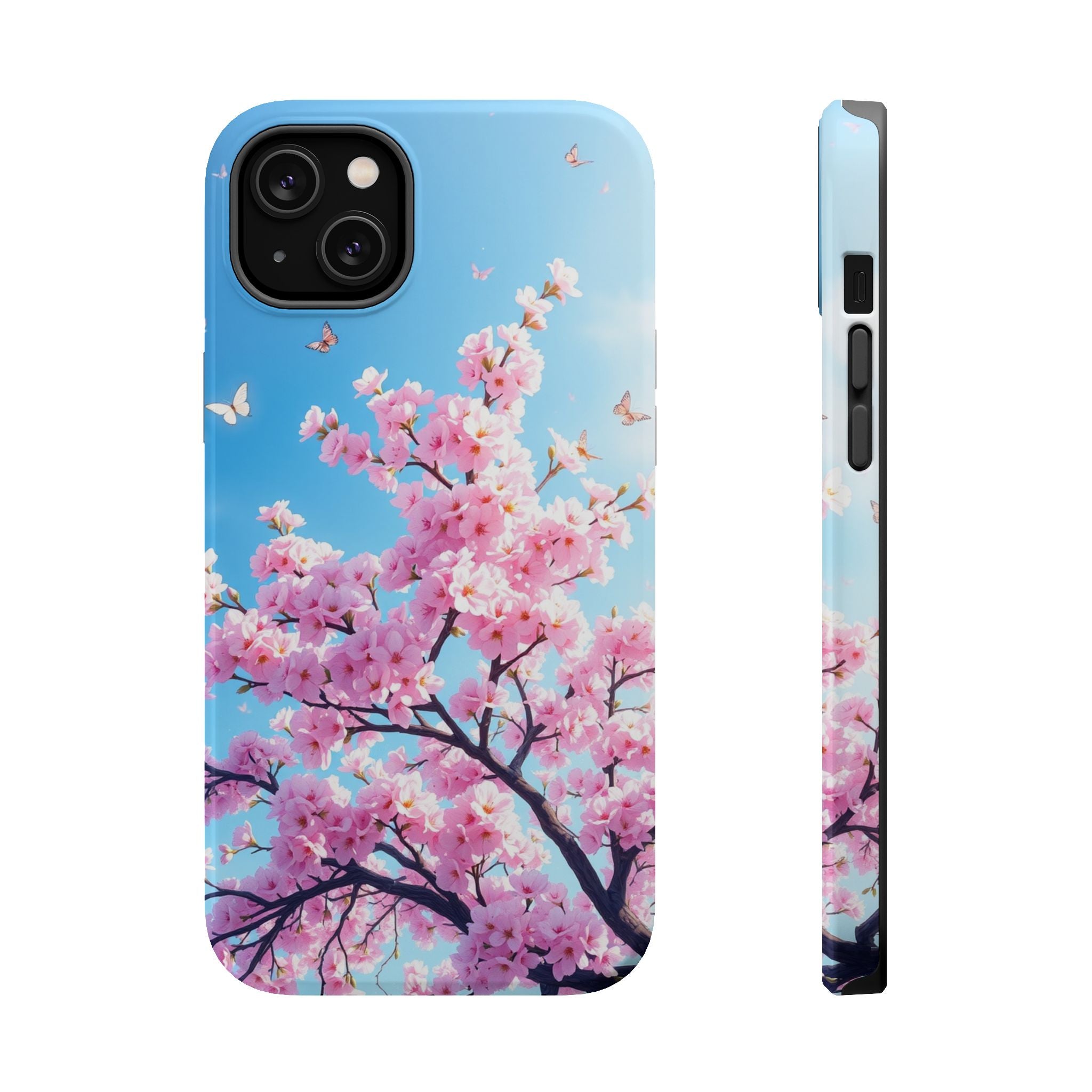 iPhone Cherry Blossom Floral Slim Everyday Designer Case · iPhone Case