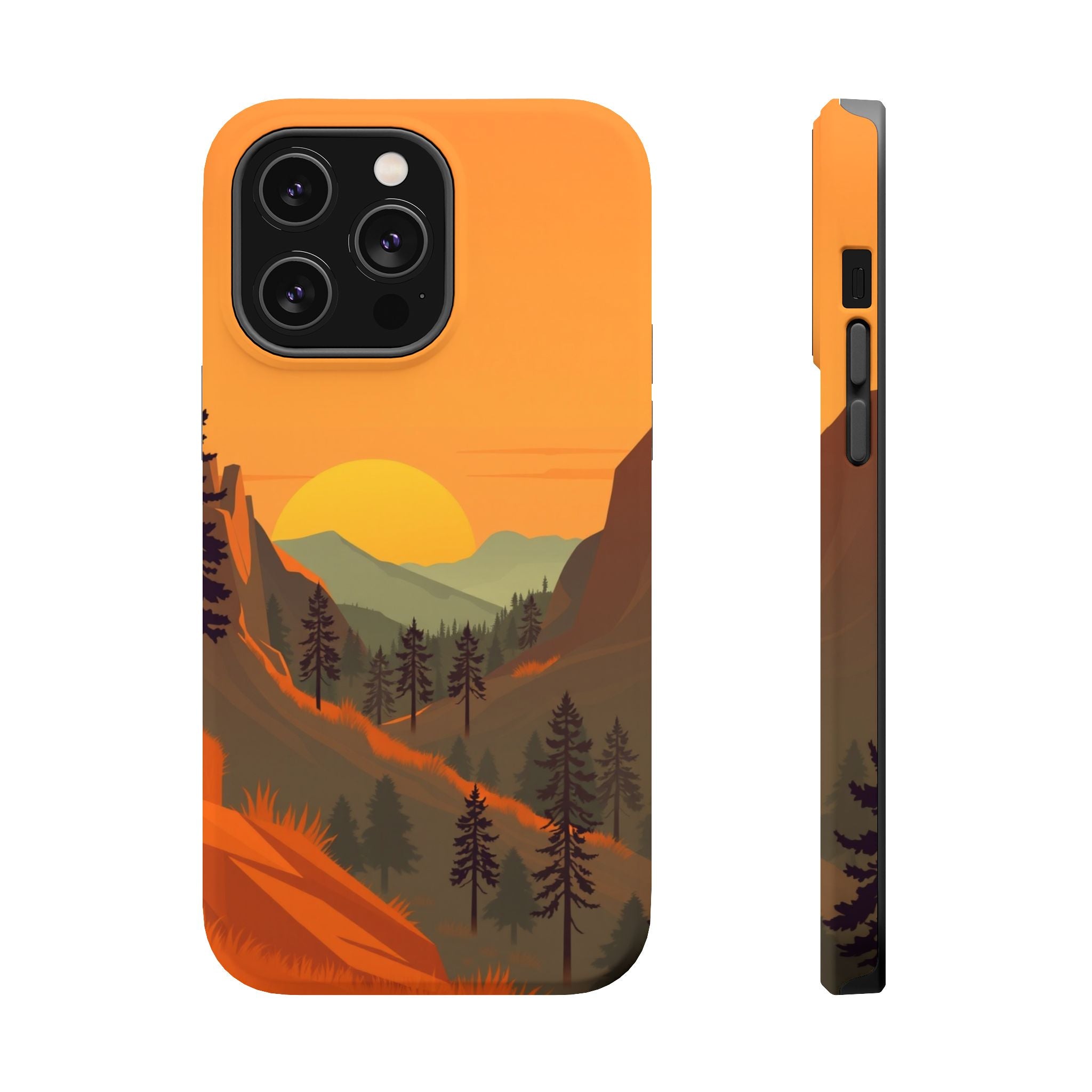 iPhone Pine Ridge Earthy Design Slim Everyday Designer Case · iPhone Case