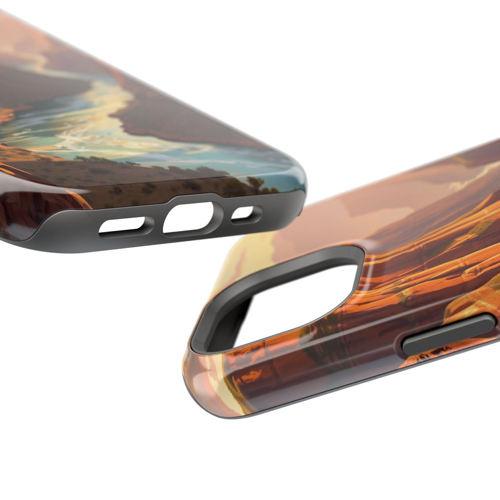 iPhone River Canyon Mystic Art Slim Everyday Designer Case · iPhone Case