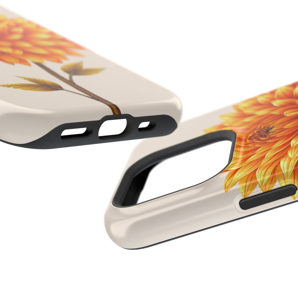 iPhone Chrysanthemum Classic Gold Foil Luxury Slim iPhone Everyday · iPhone Case